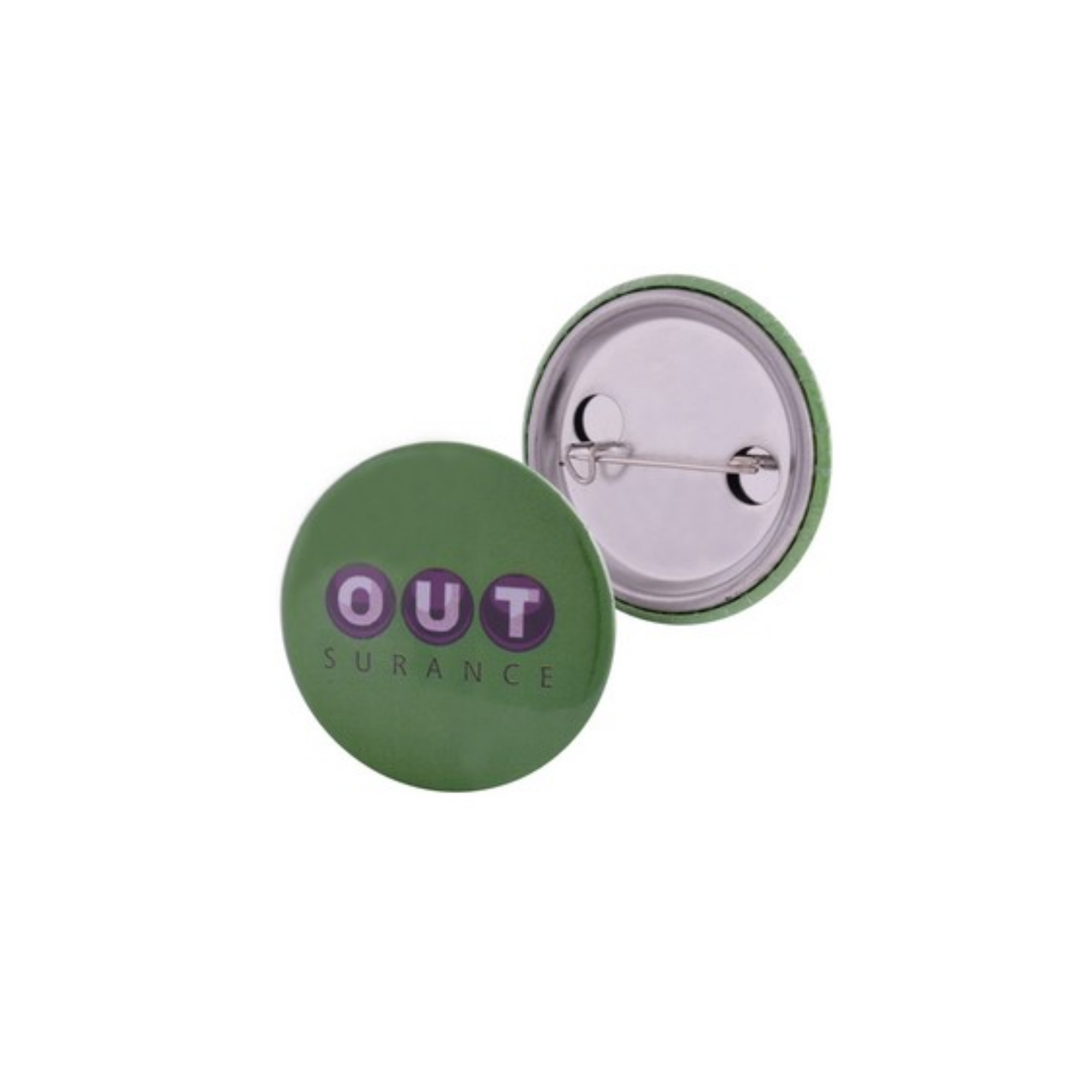Button Badge (37mm) - Pin Clip
