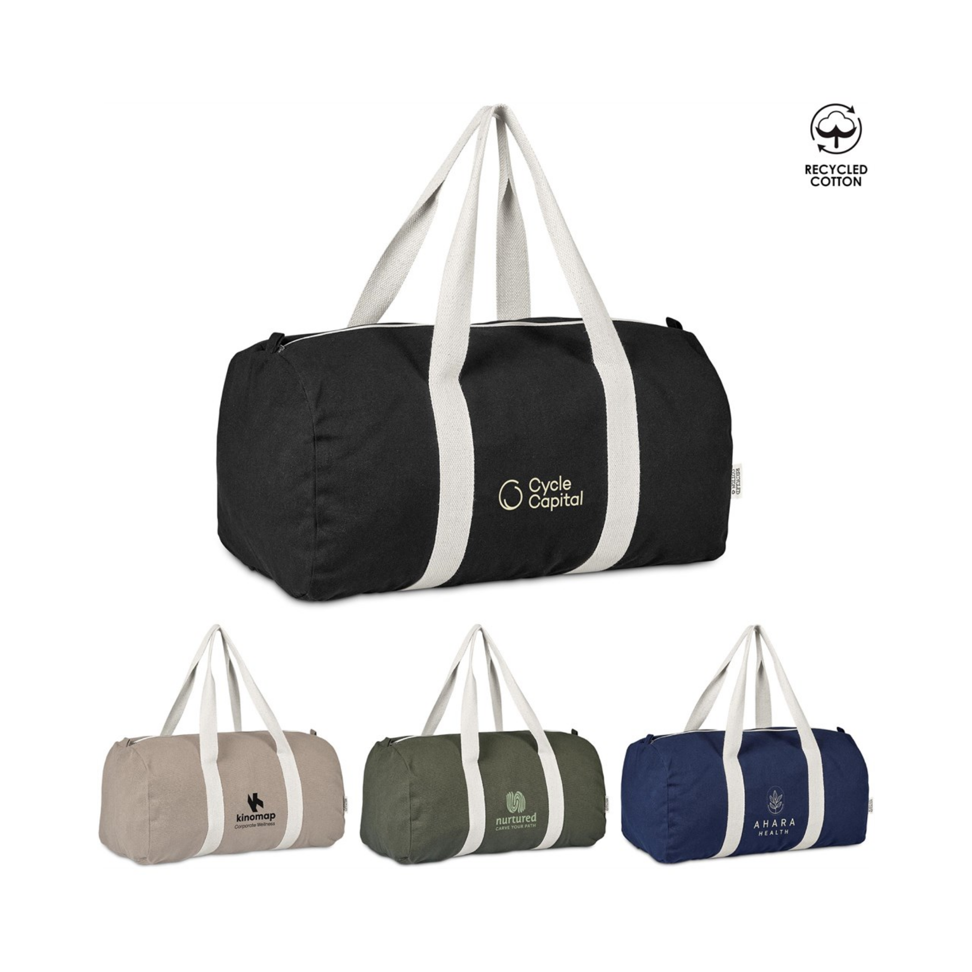 Okiyo Supotsu Recycled Canvas Sports Bag