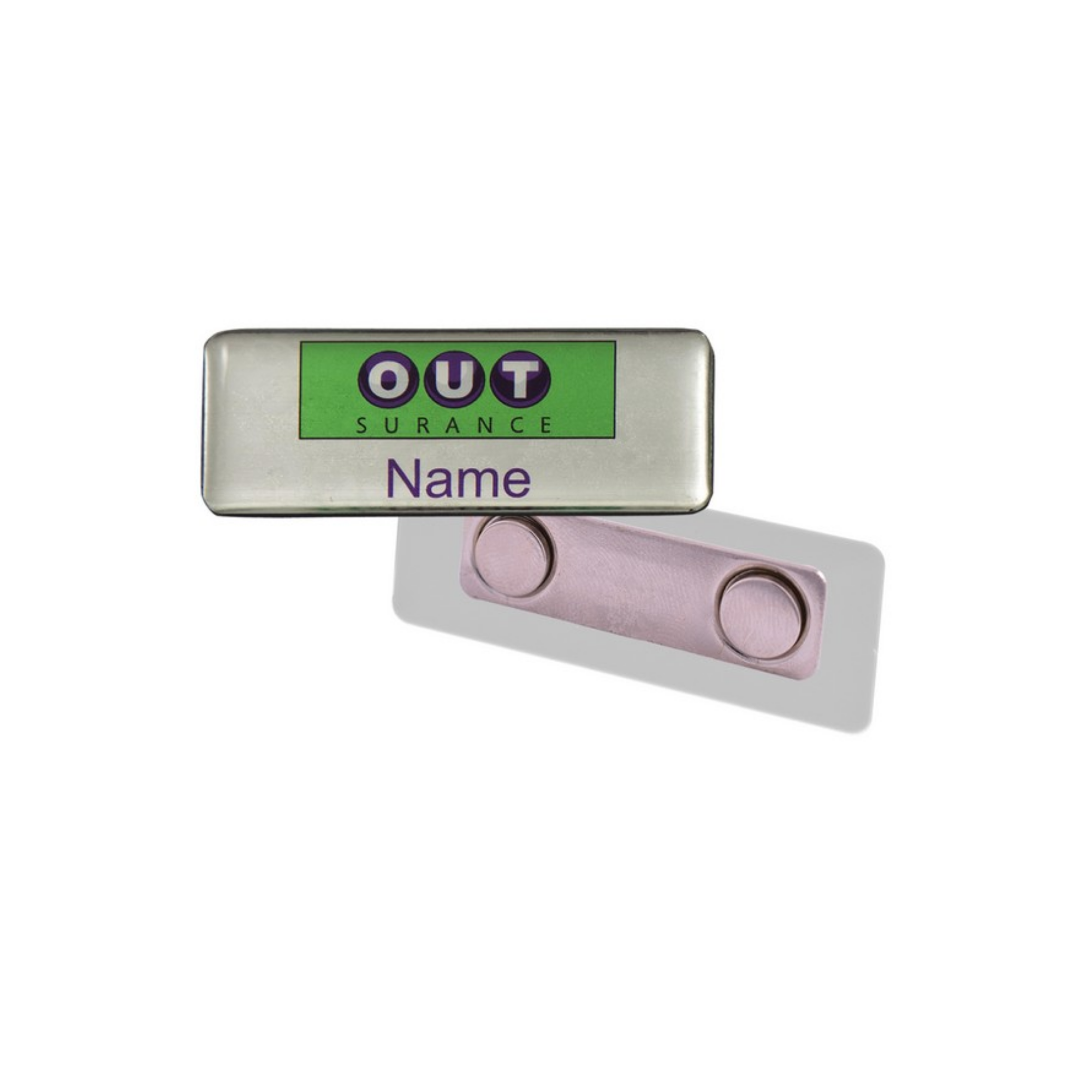 Name Badge Magnet Clip - STD Size (60mm x 20mm)