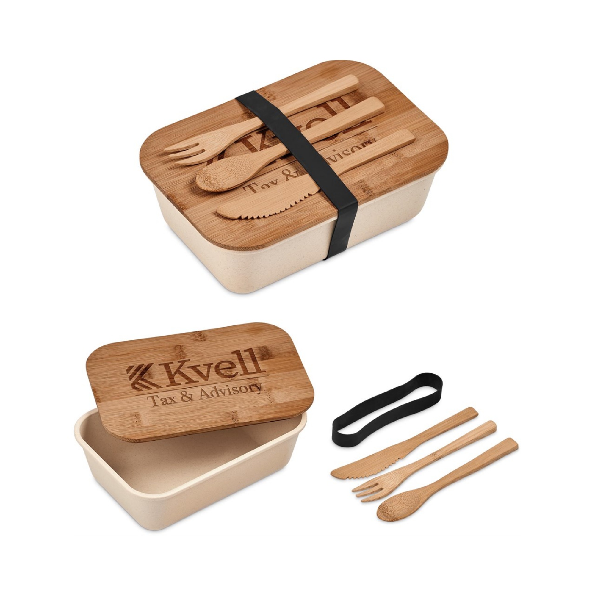 Kooshty Natura Plus Bamboo Fibre Lunch Box Set