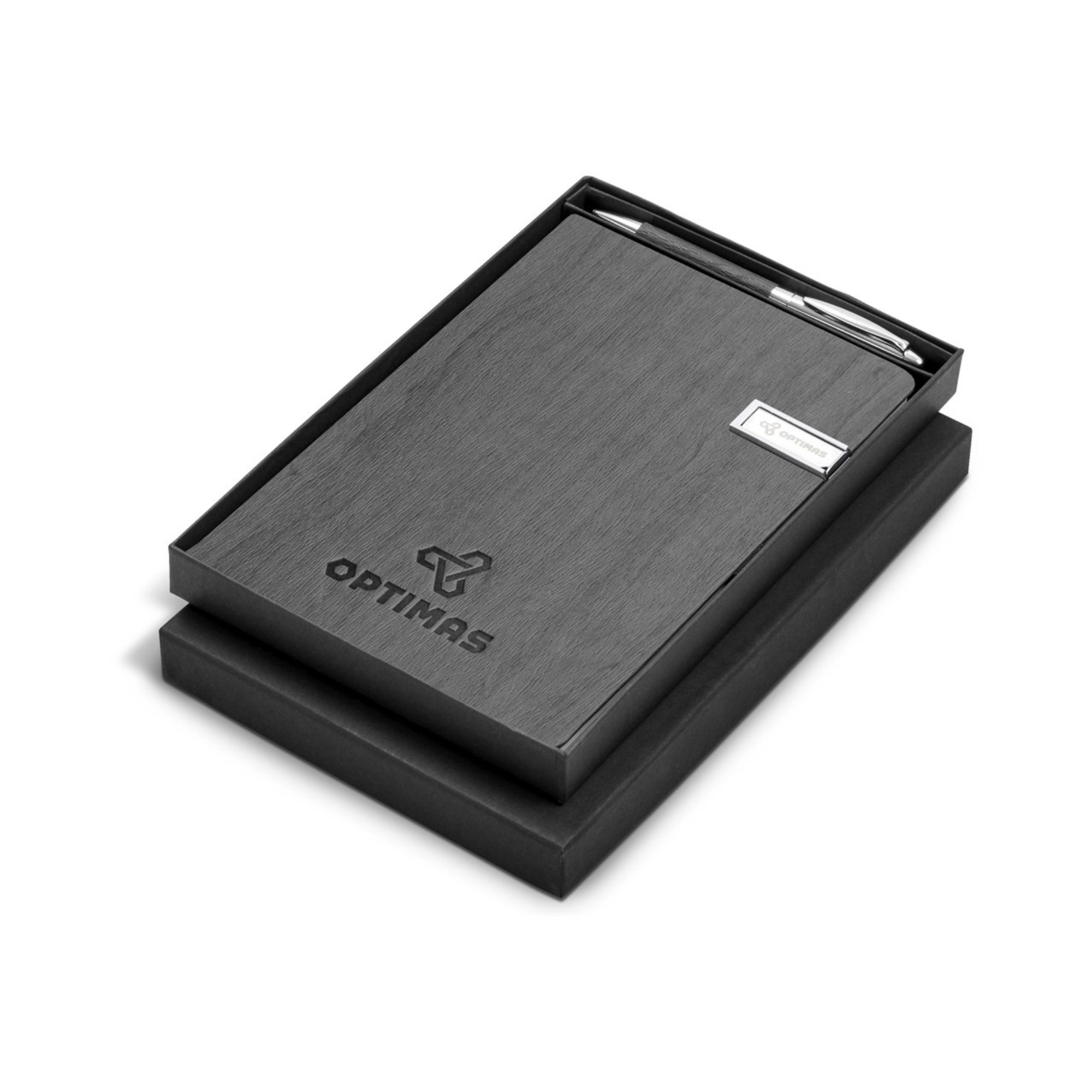 Oakridge USB Notebook & Pen Set - 8GB