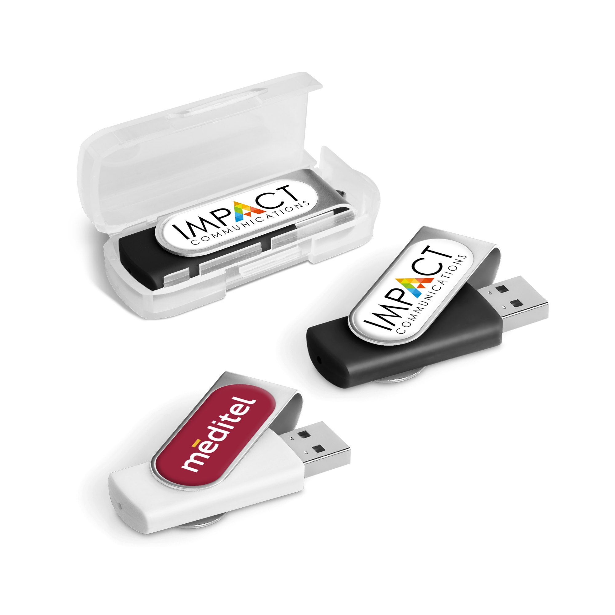 Axis Dome Flash Drive - 8GB