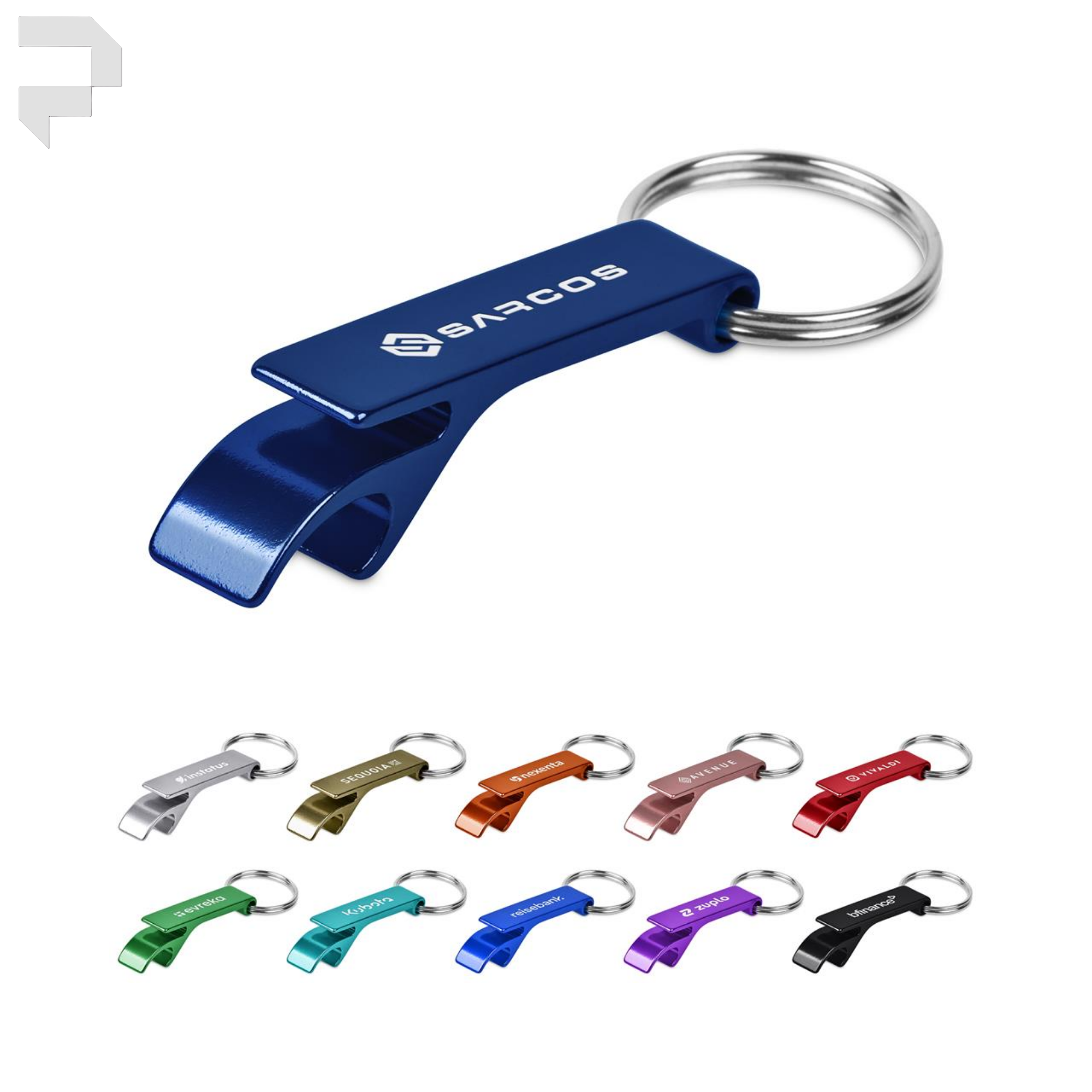Altitude Tango Recycled Aluminium Bottle Opener Keyholder