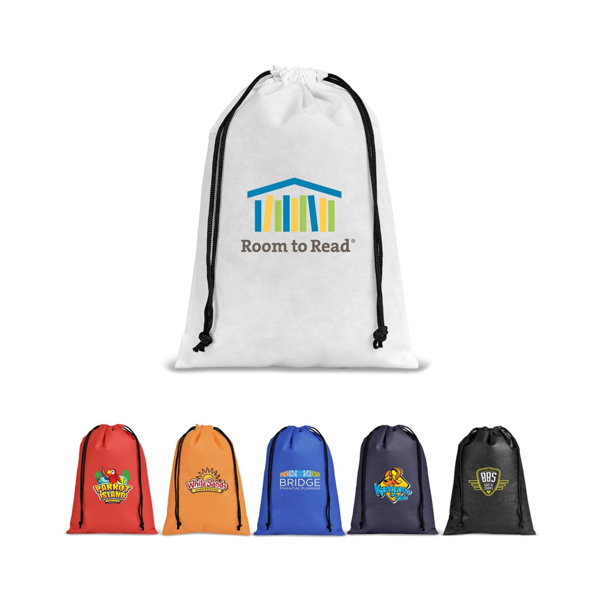 Quando Non-Woven Drawstring Pouch