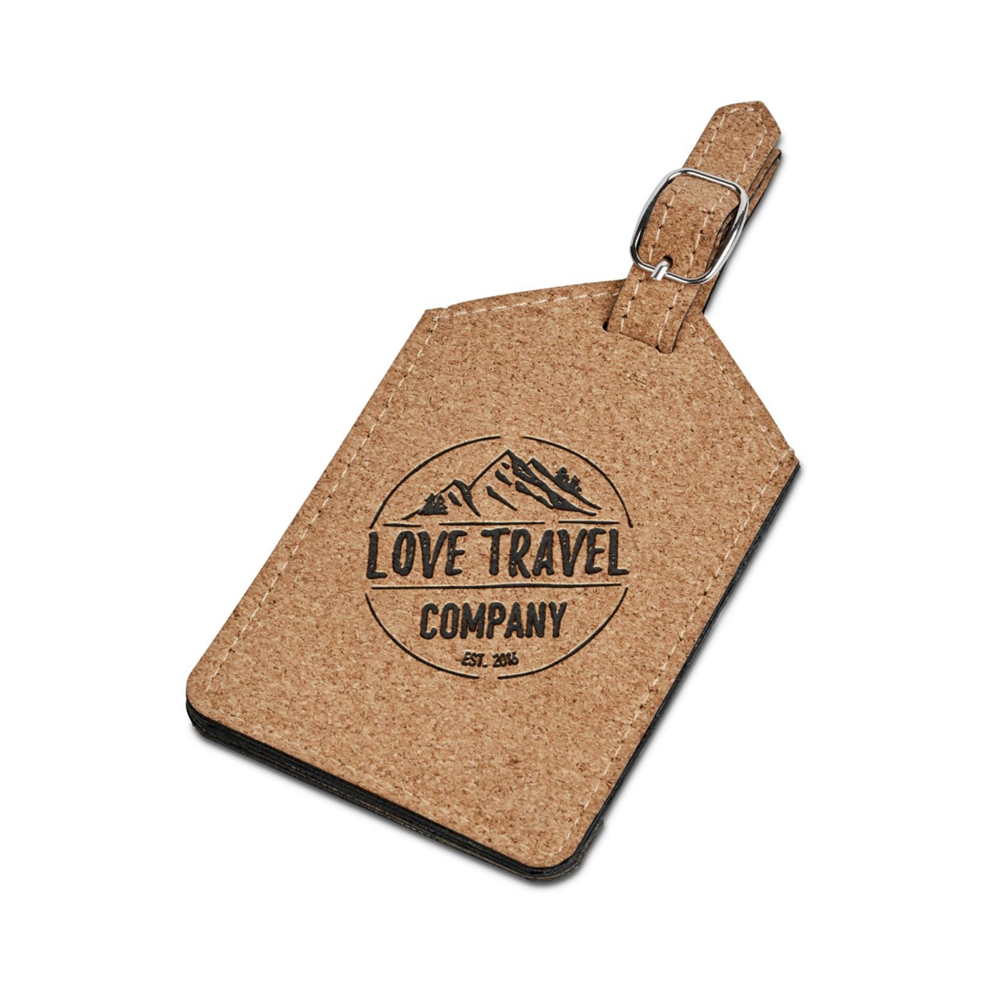 Okiyo Bouken Cork Luggage Tag