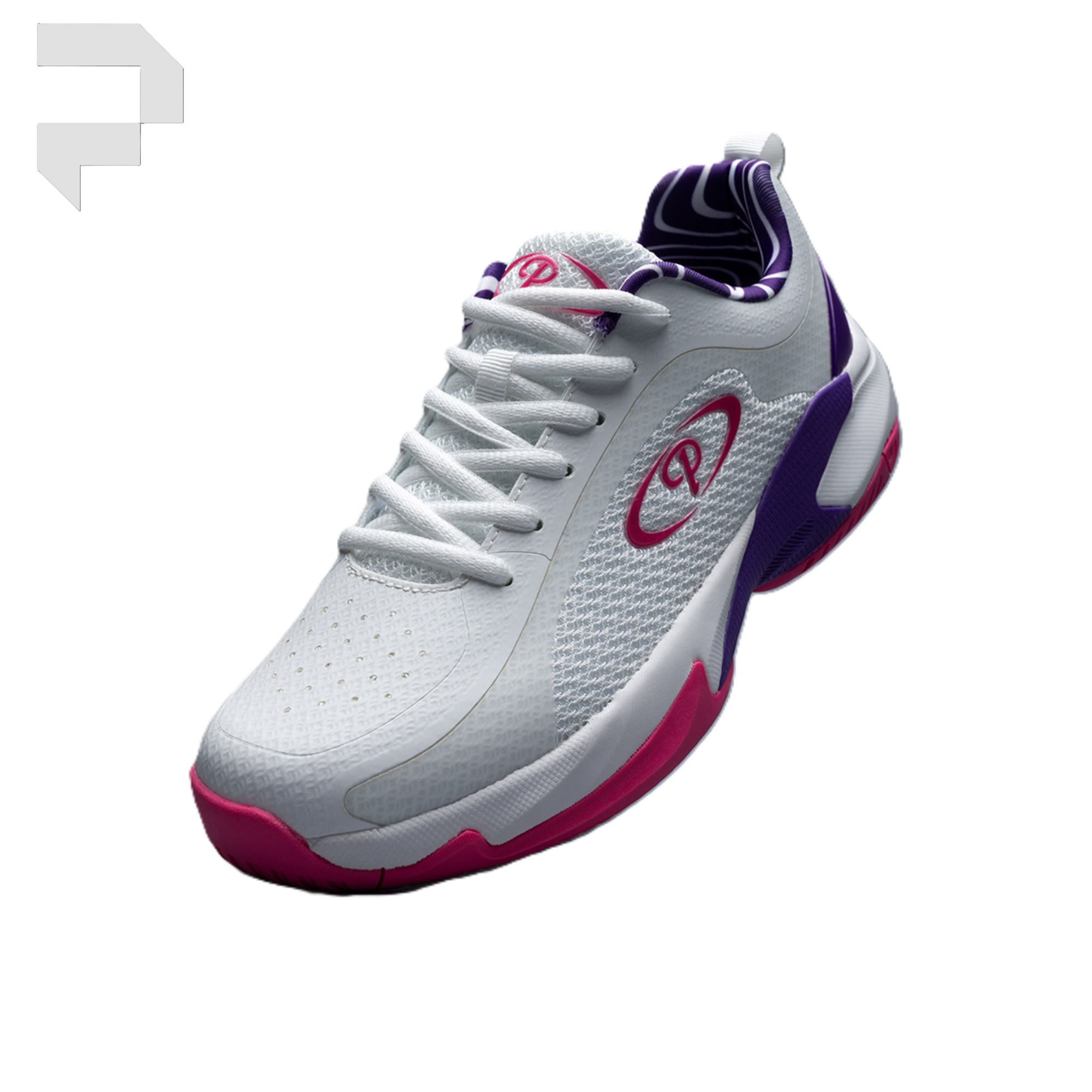 Court-X Control Shoes White/Pink