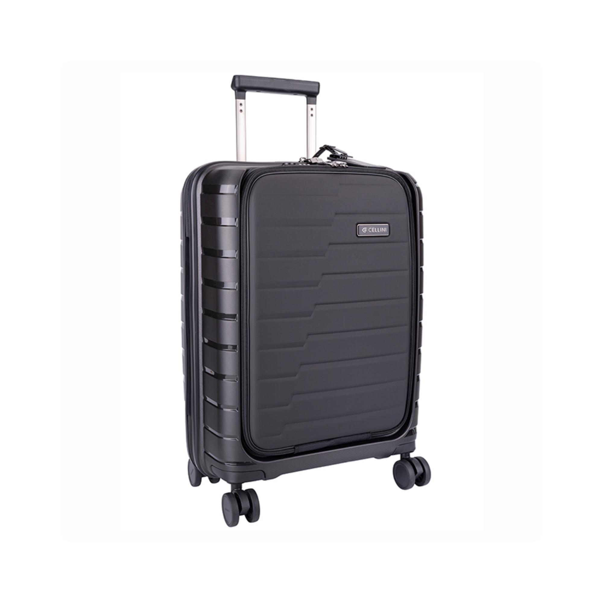 Cellini Microlite Business Soft Front Carry On Trolley