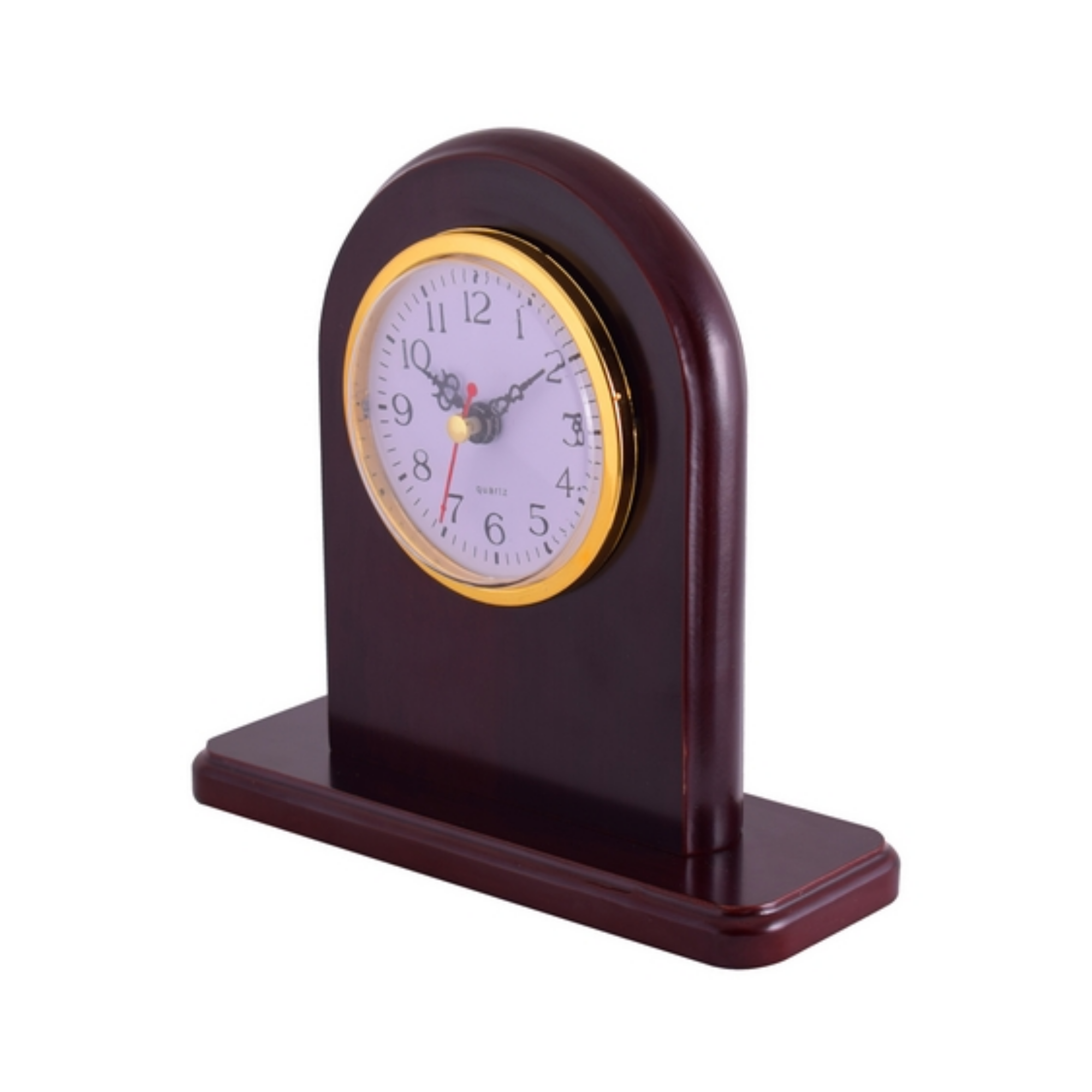 Rosewood Desk Clock