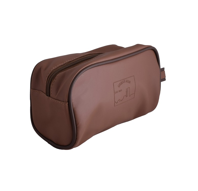 Urban Man Chestnut Toiletry Bag