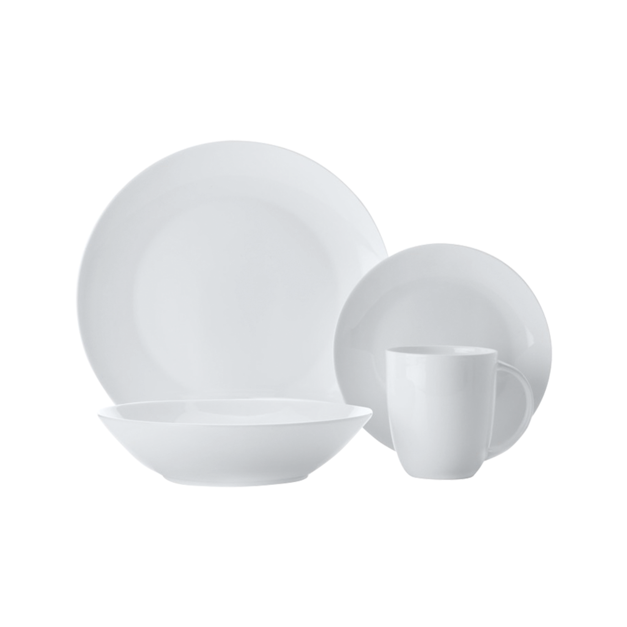 Cashmere Resort Coupe Dinner Set 16 Piece