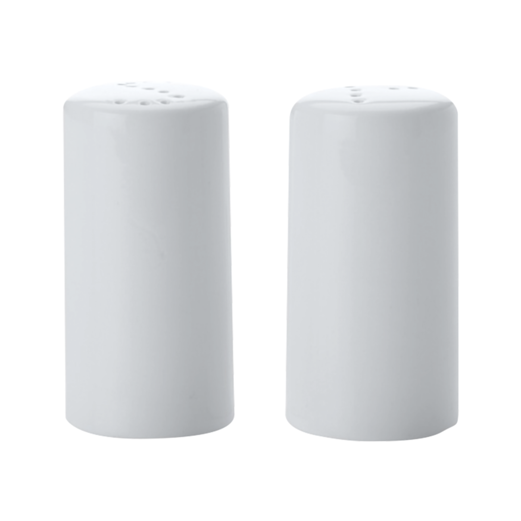 White Basics Cylindrical Salt & Pepper