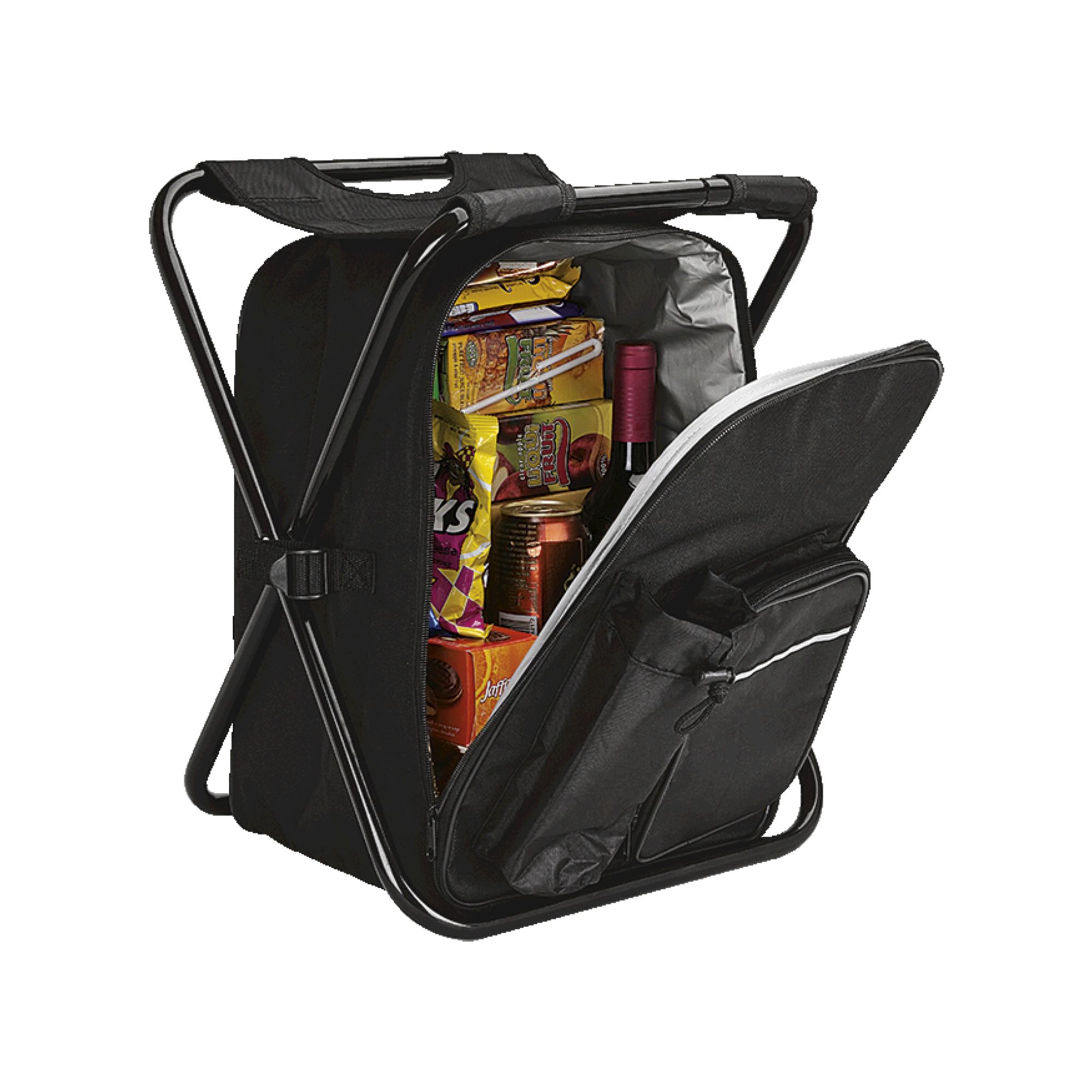 Picnic Chair Backpack Cooler 420D 600D PEVA Lining