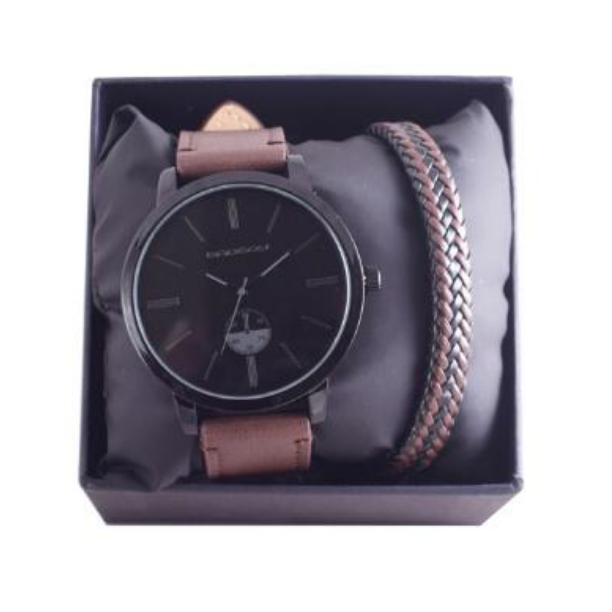 BADBOY Mens Watch & Bracelet Gift Set