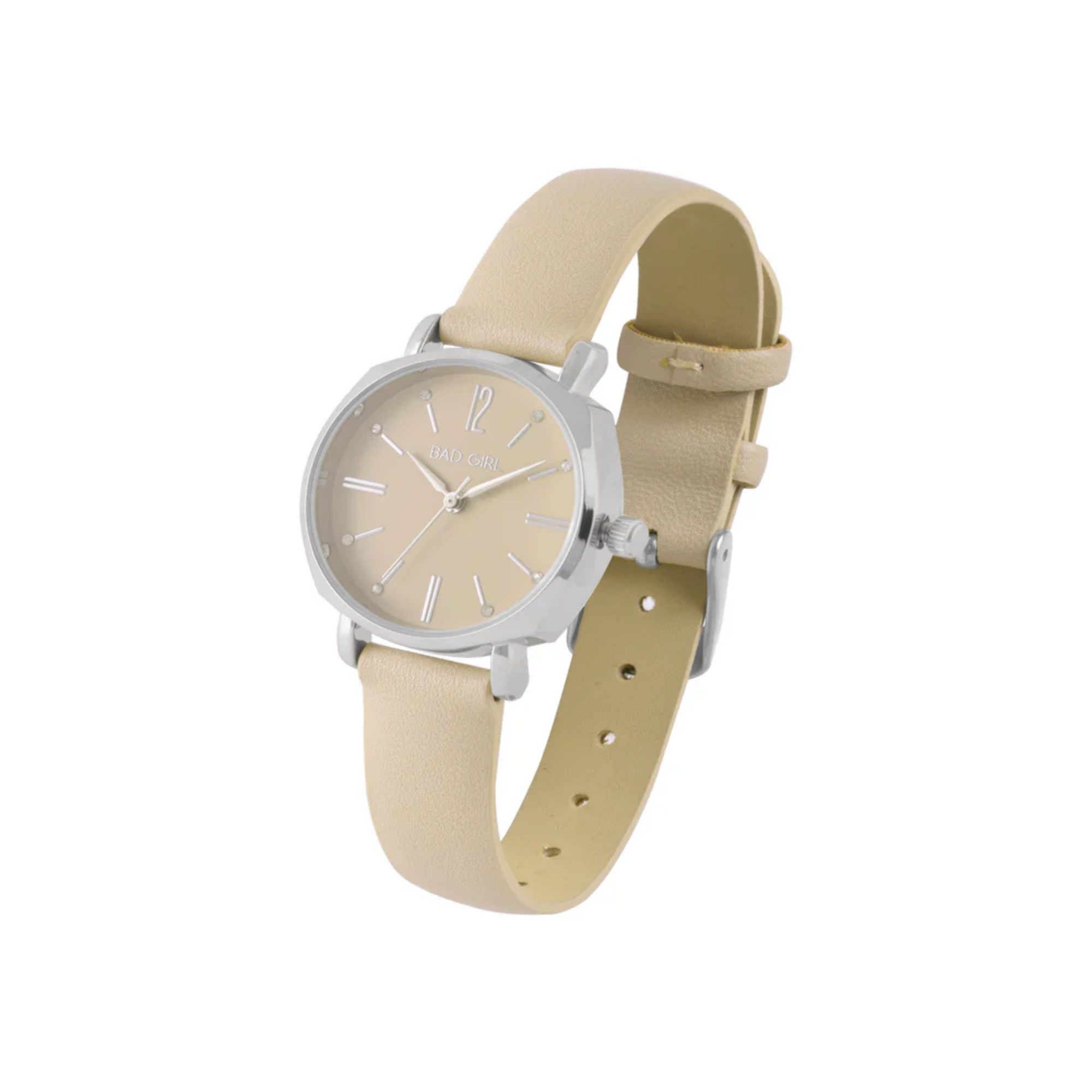 BADGIRL Nude Crush (Silver & Nude)