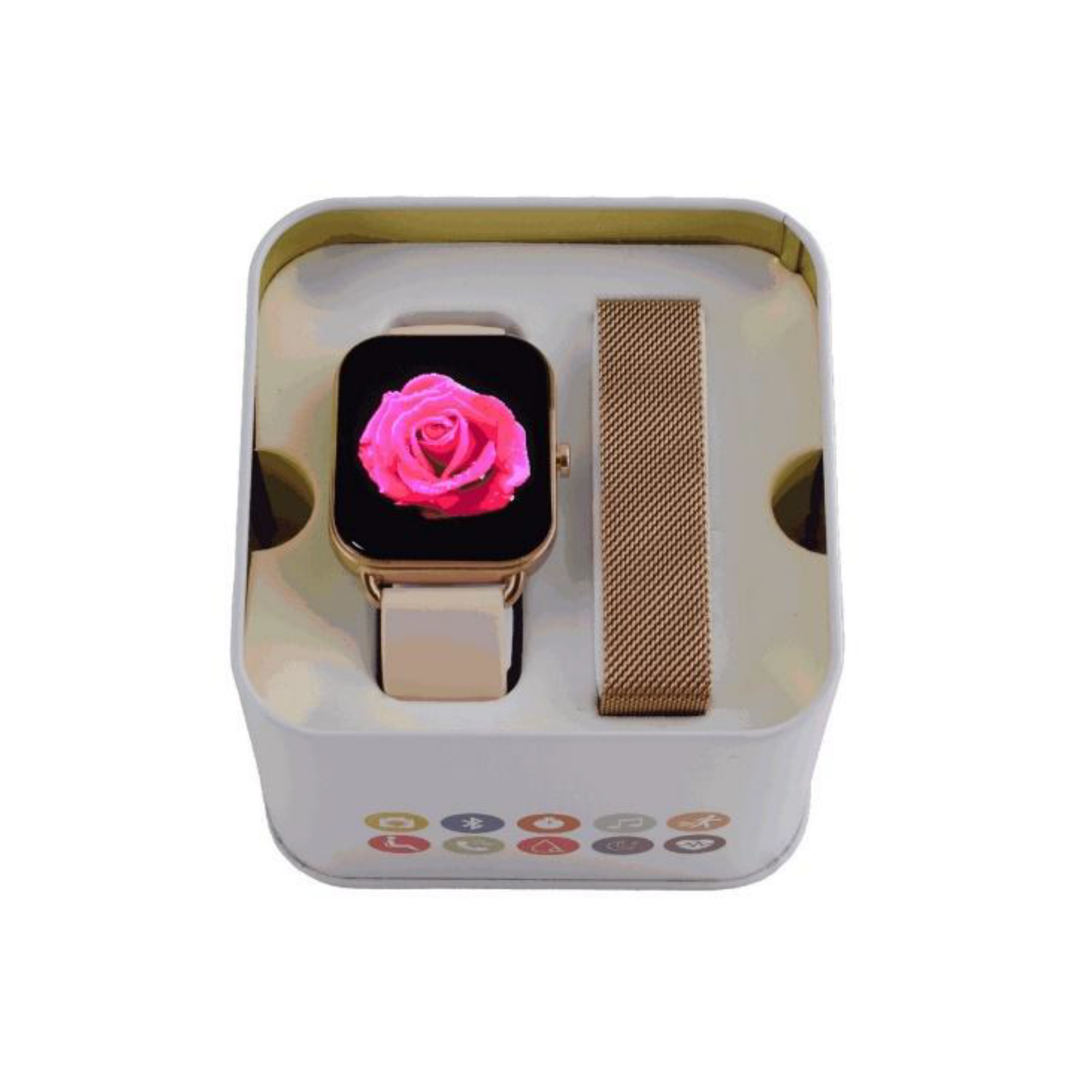 BADGIRL Smart Watch & Strap Set [Rosegold]