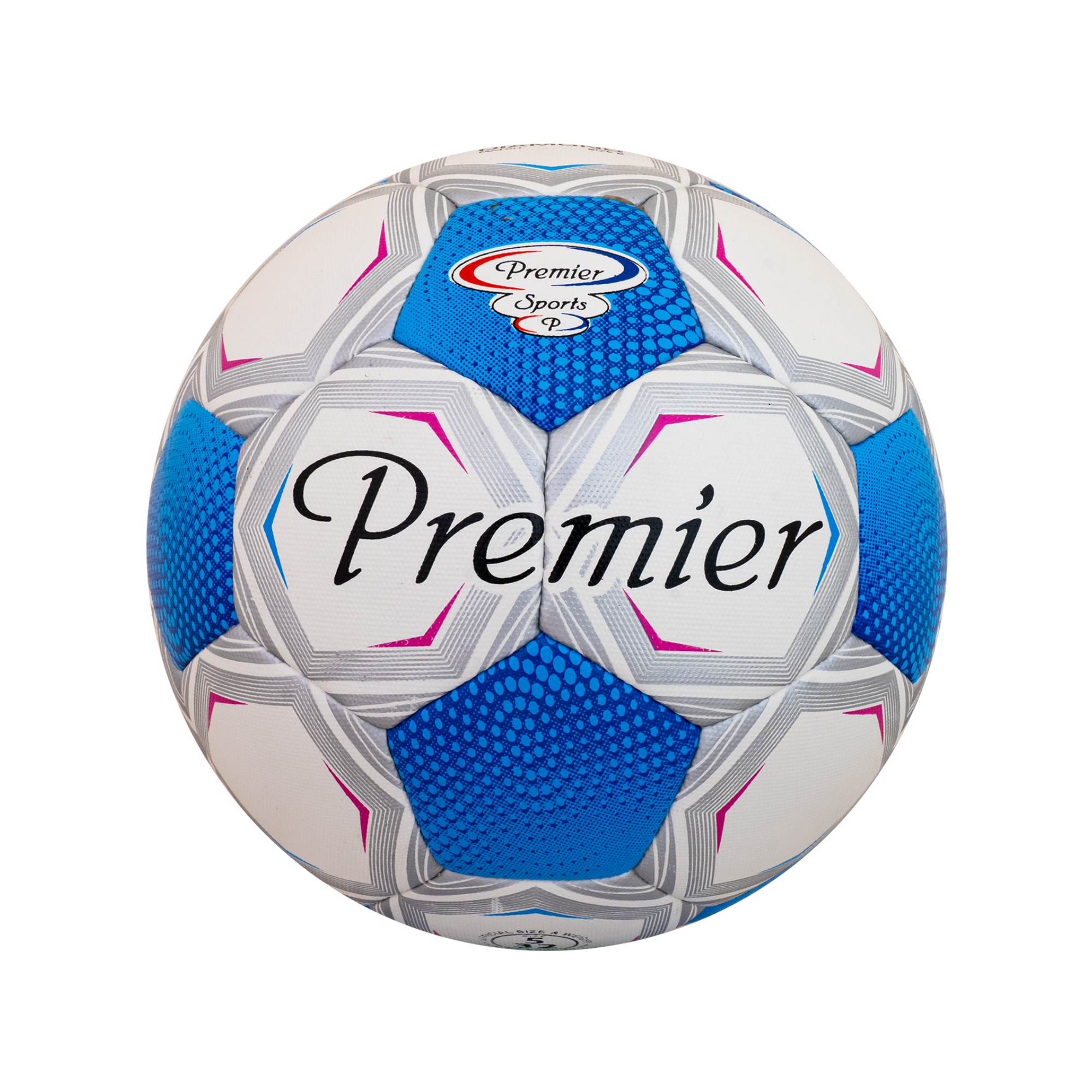 Premier Diamond Hybrid Match Soccer Ball Size 5 – Blue