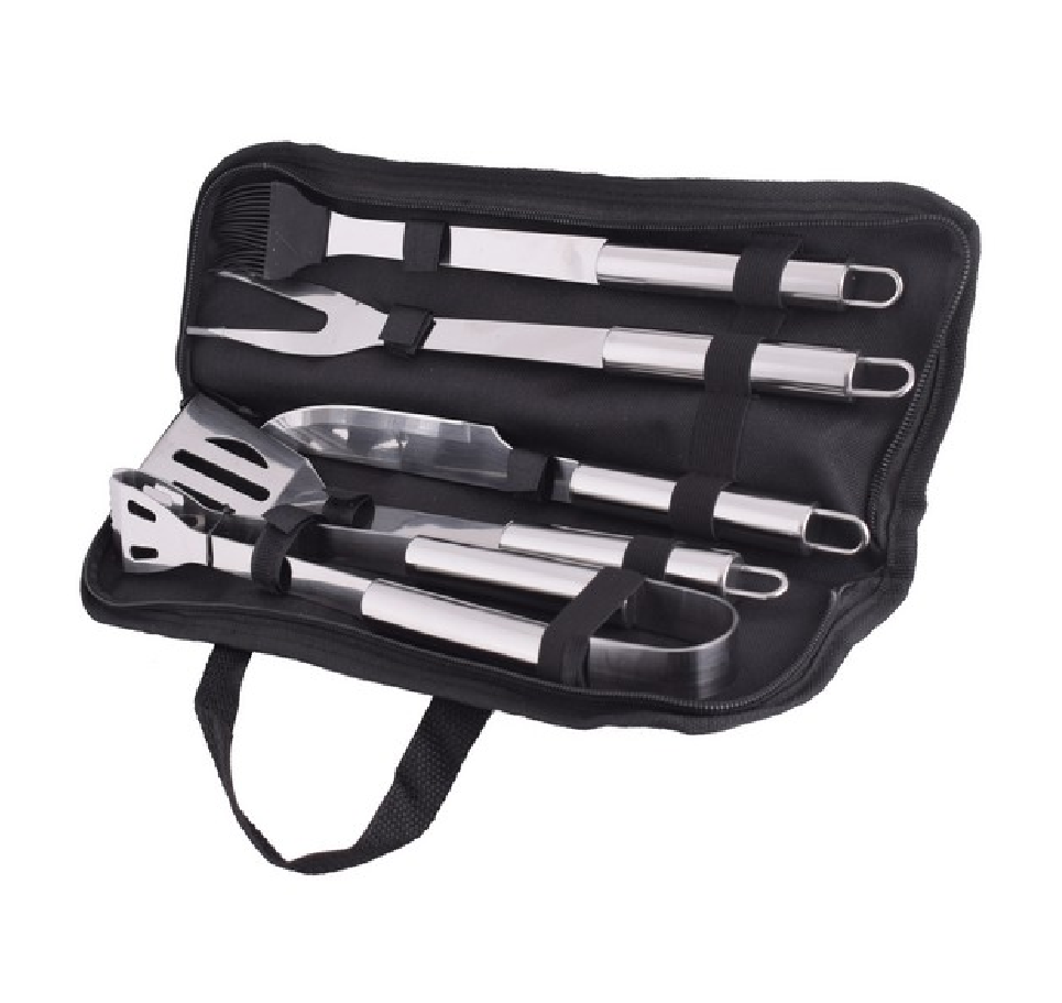 5-Piece Stainless Steel Braai Set