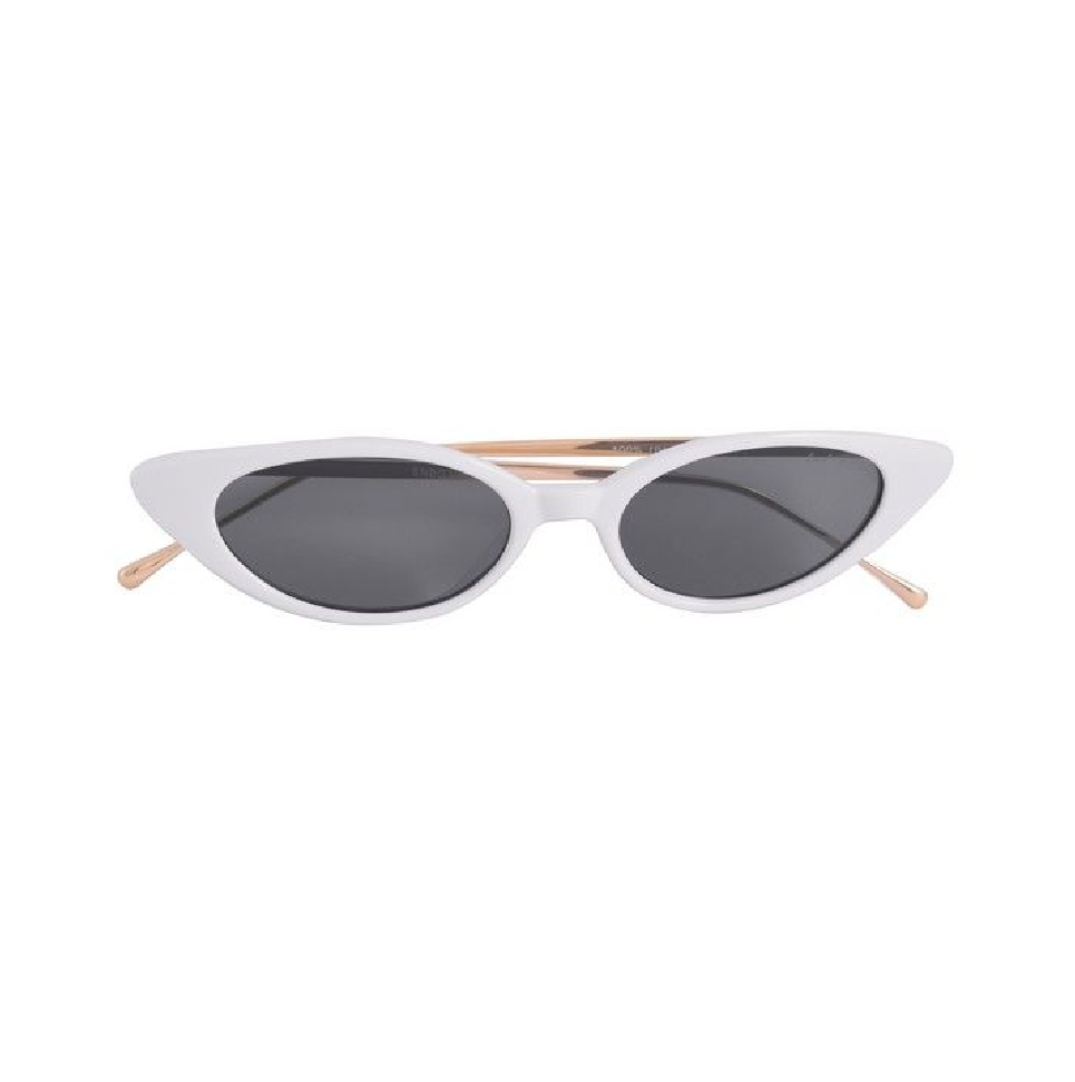 BadGirl Women's Lolita Sunglasses in White - Image 2