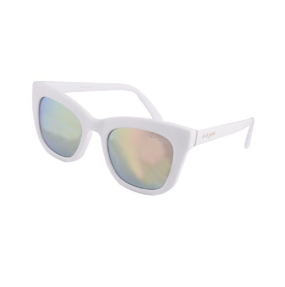 BadGirl Women's Honey Sunglasses (White & Rosegold)