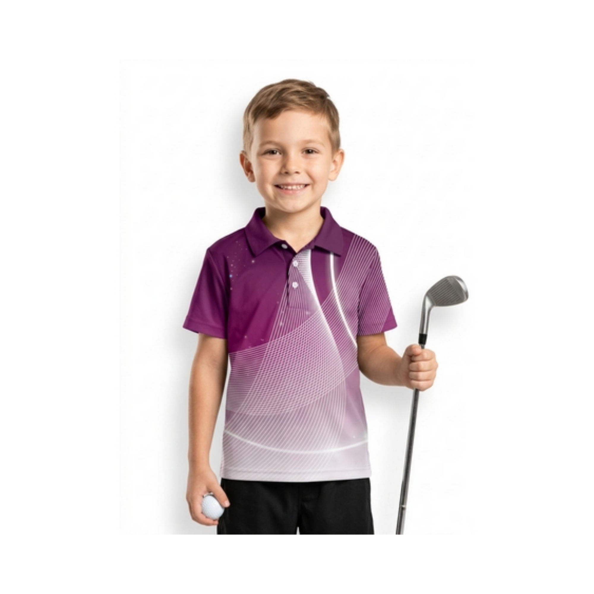 Kids Custom - Sub Golf Shirt - Image 4