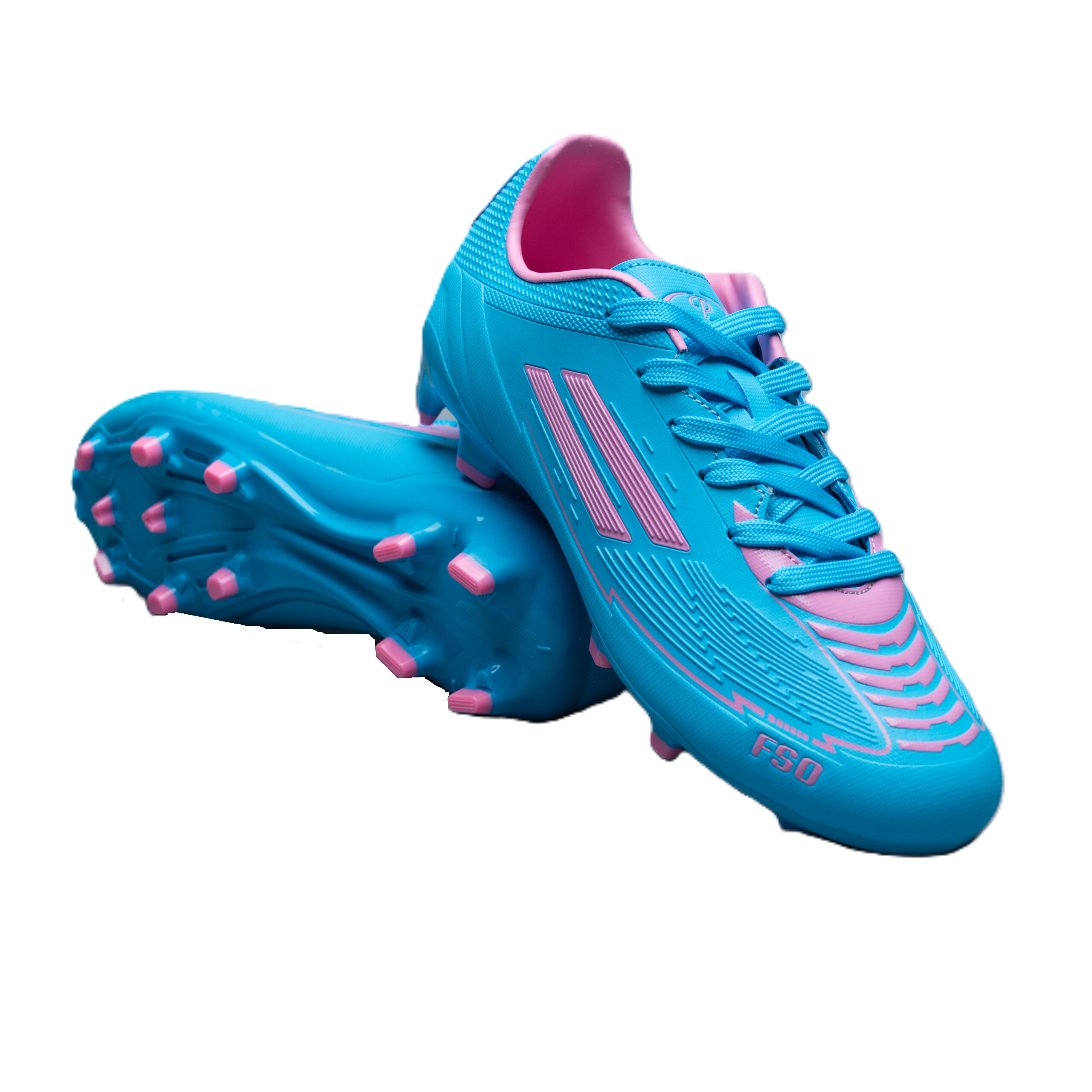 Mens FSO Blue/Lilac Soccer Boot