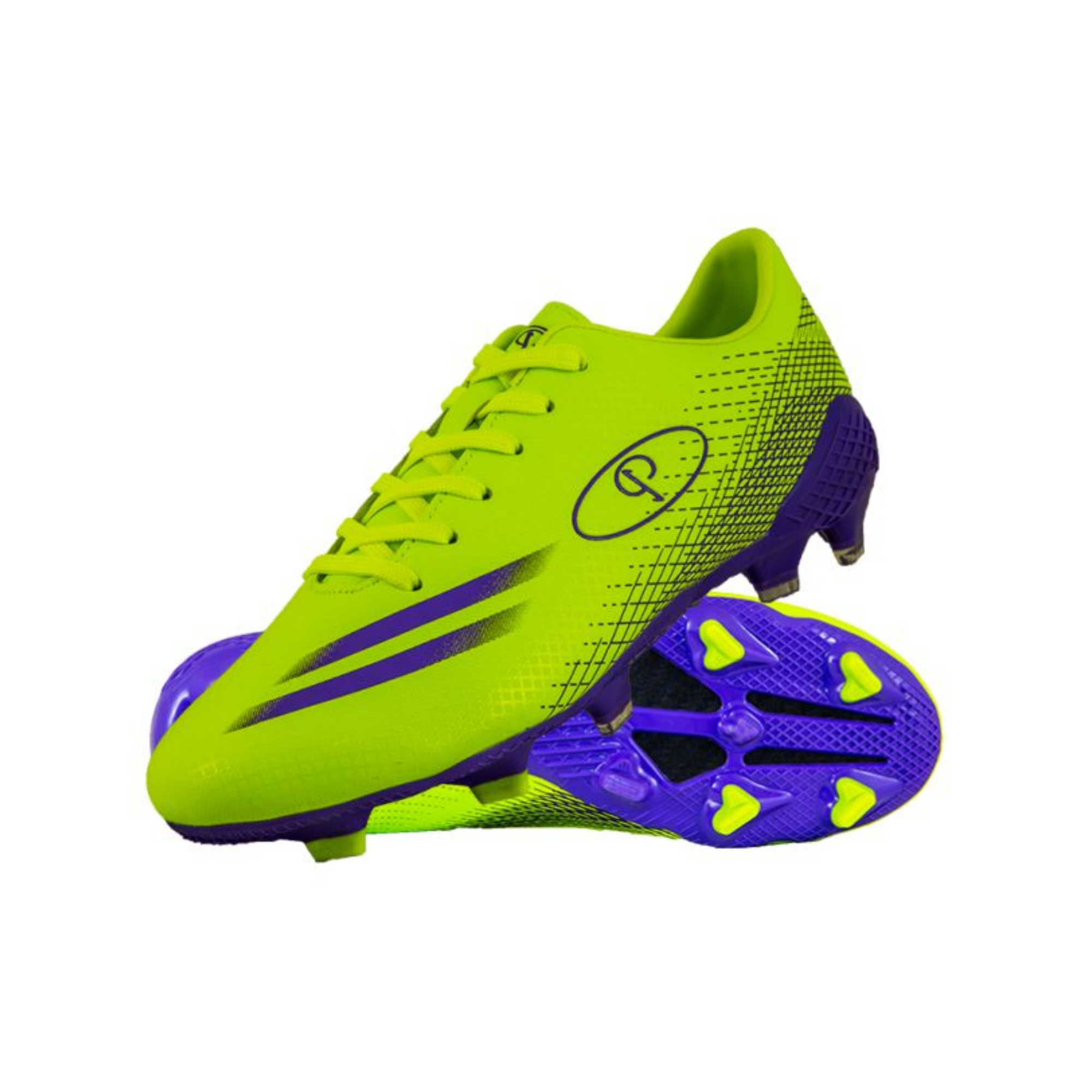 Mens Brasil Soccer Boots Lime/Purple