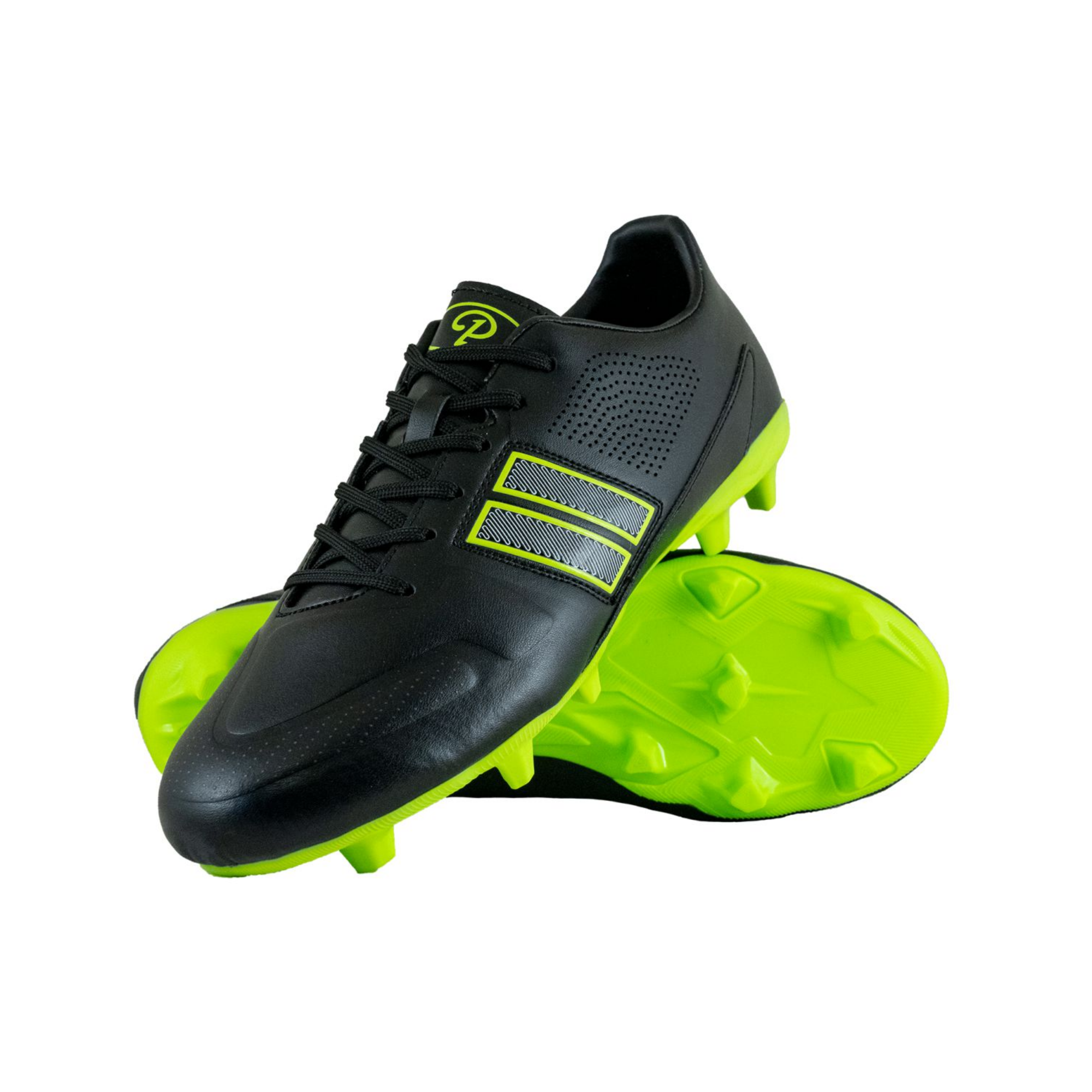 Mens Eclipse Soccer Boots Black/Lemon