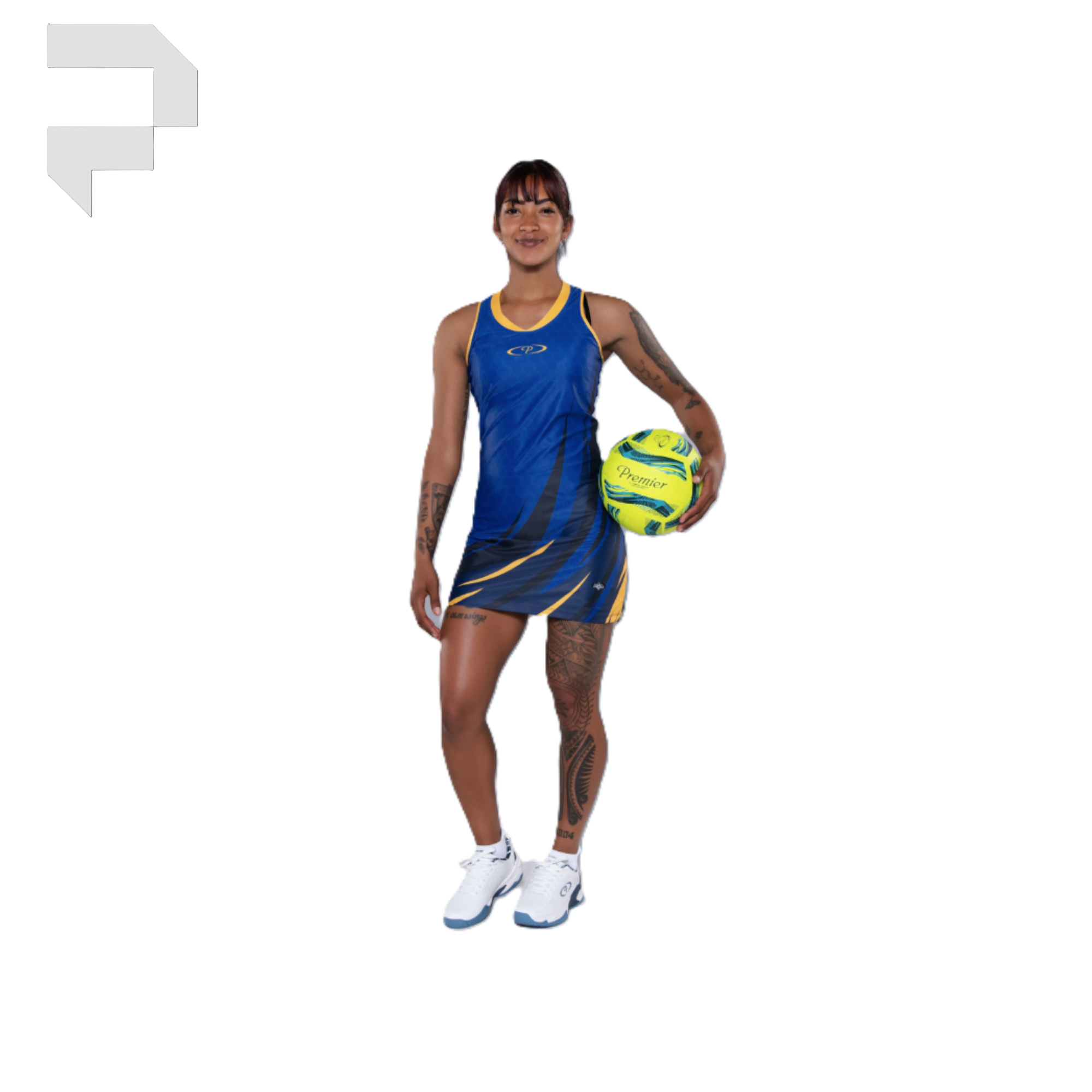 Ladies Jaguar Sublimated Netball Dresses - Image 4