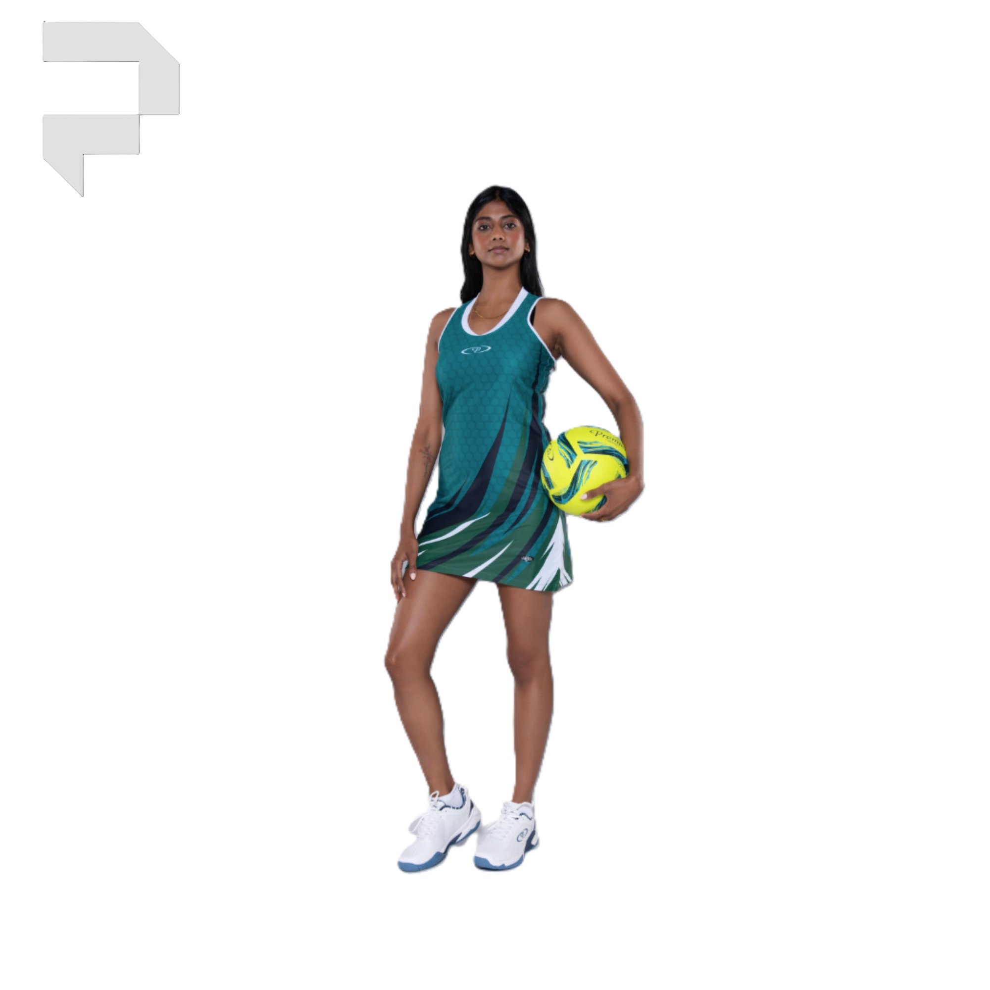 Ladies Jaguar Sublimated Netball Dresses - Image 6