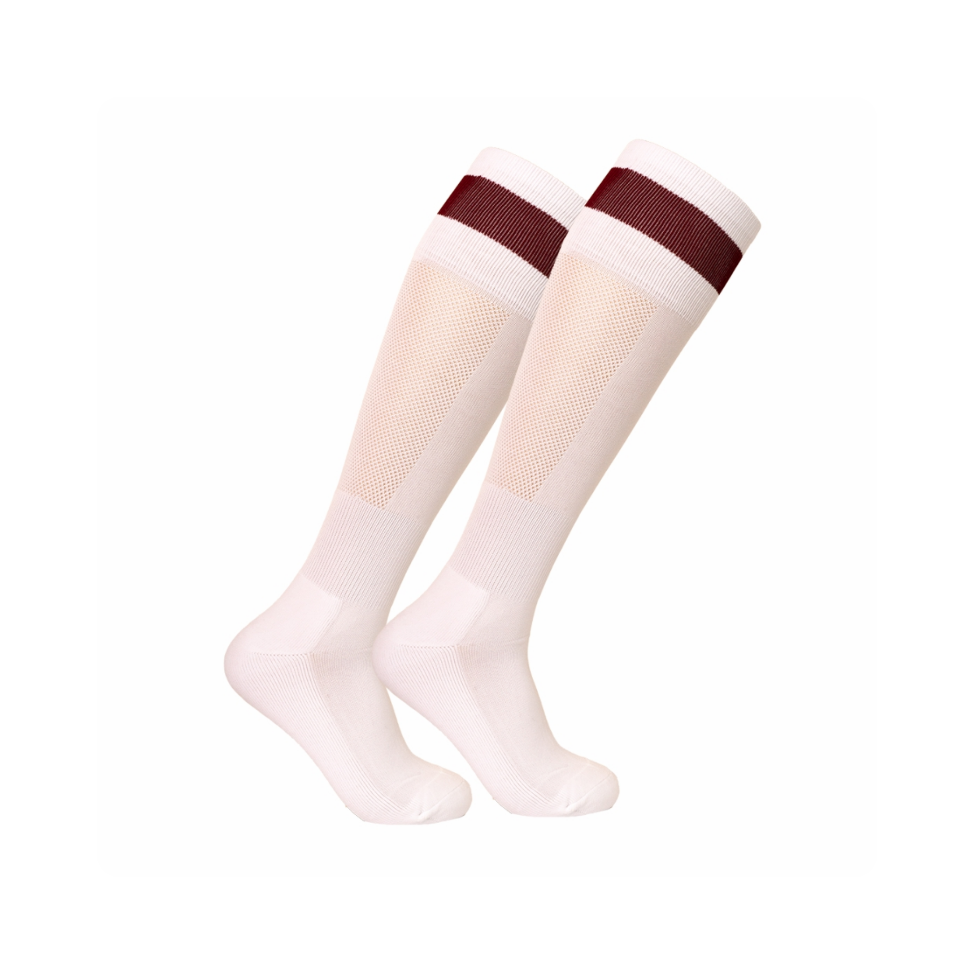 WHITE | MAROON