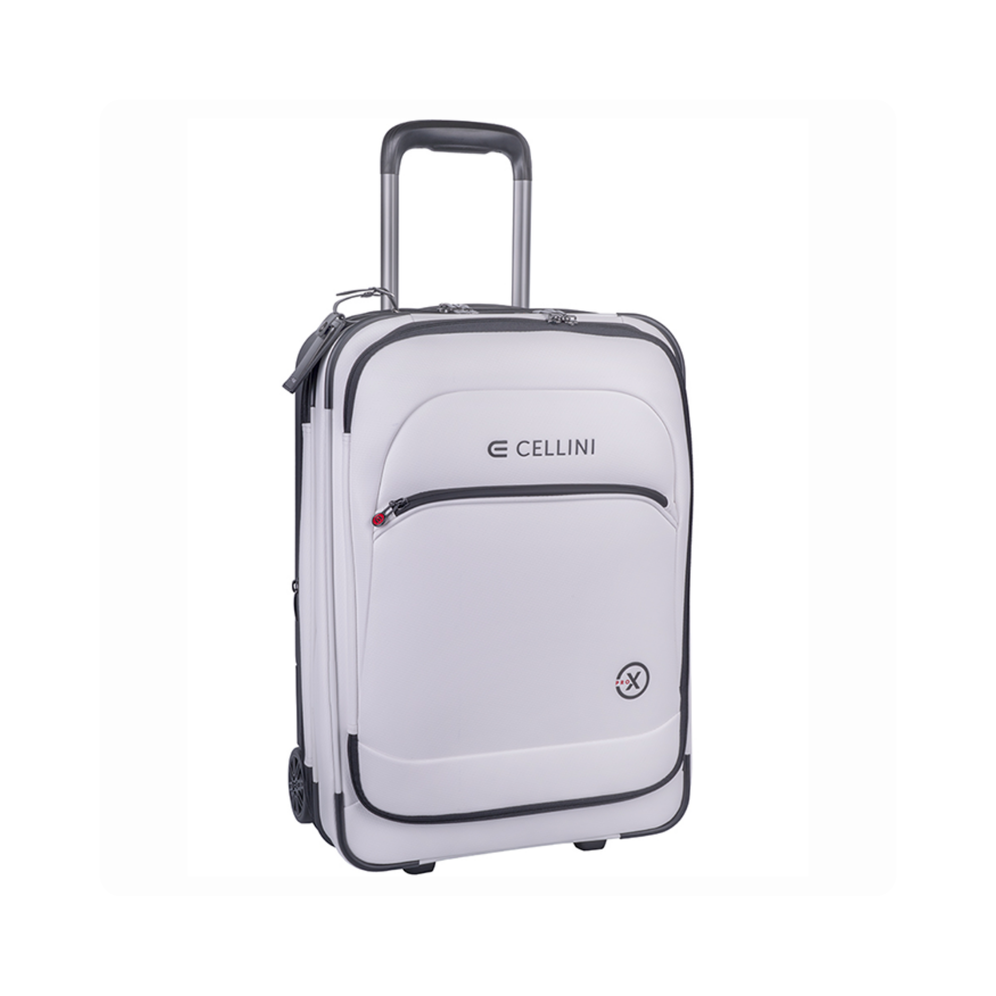 Cellini Pro X Trolley Carry On (White)