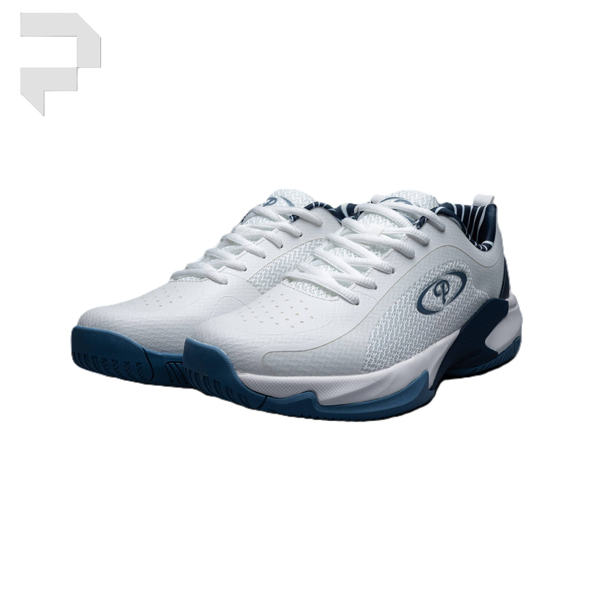 Court-X Control Shoes White/Sky - Image 2