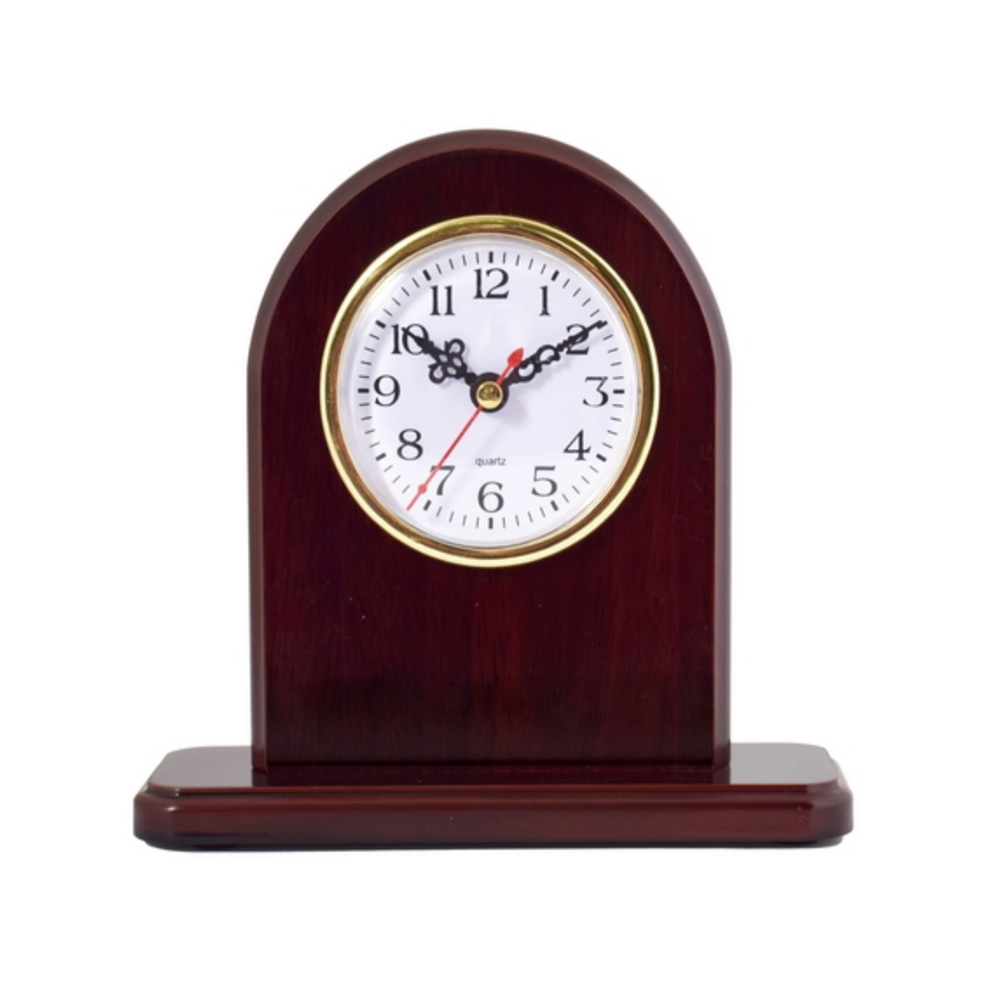 Rosewood Desk Clock - Image 2