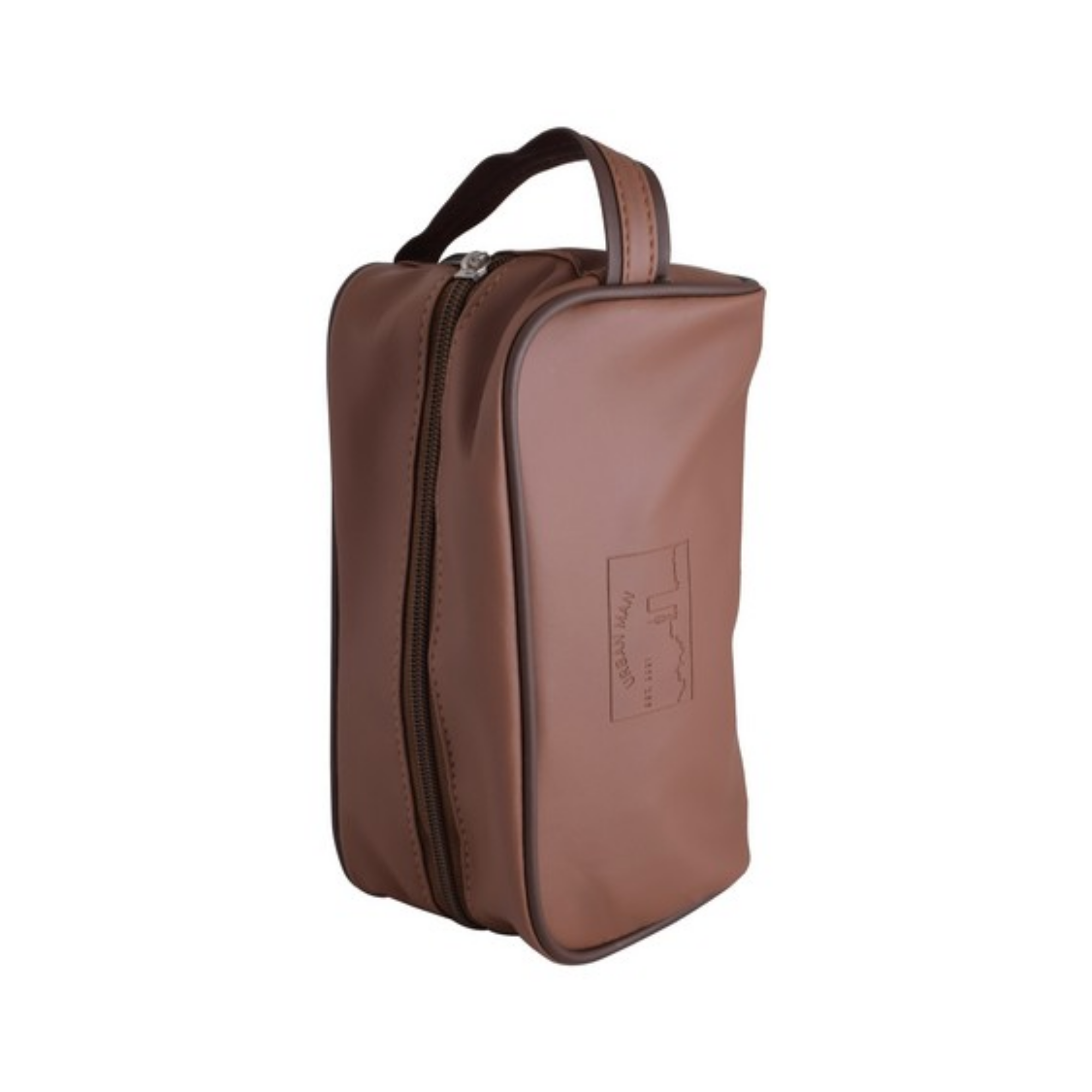 Urban Man Chestnut Toiletry Bag - Image 2