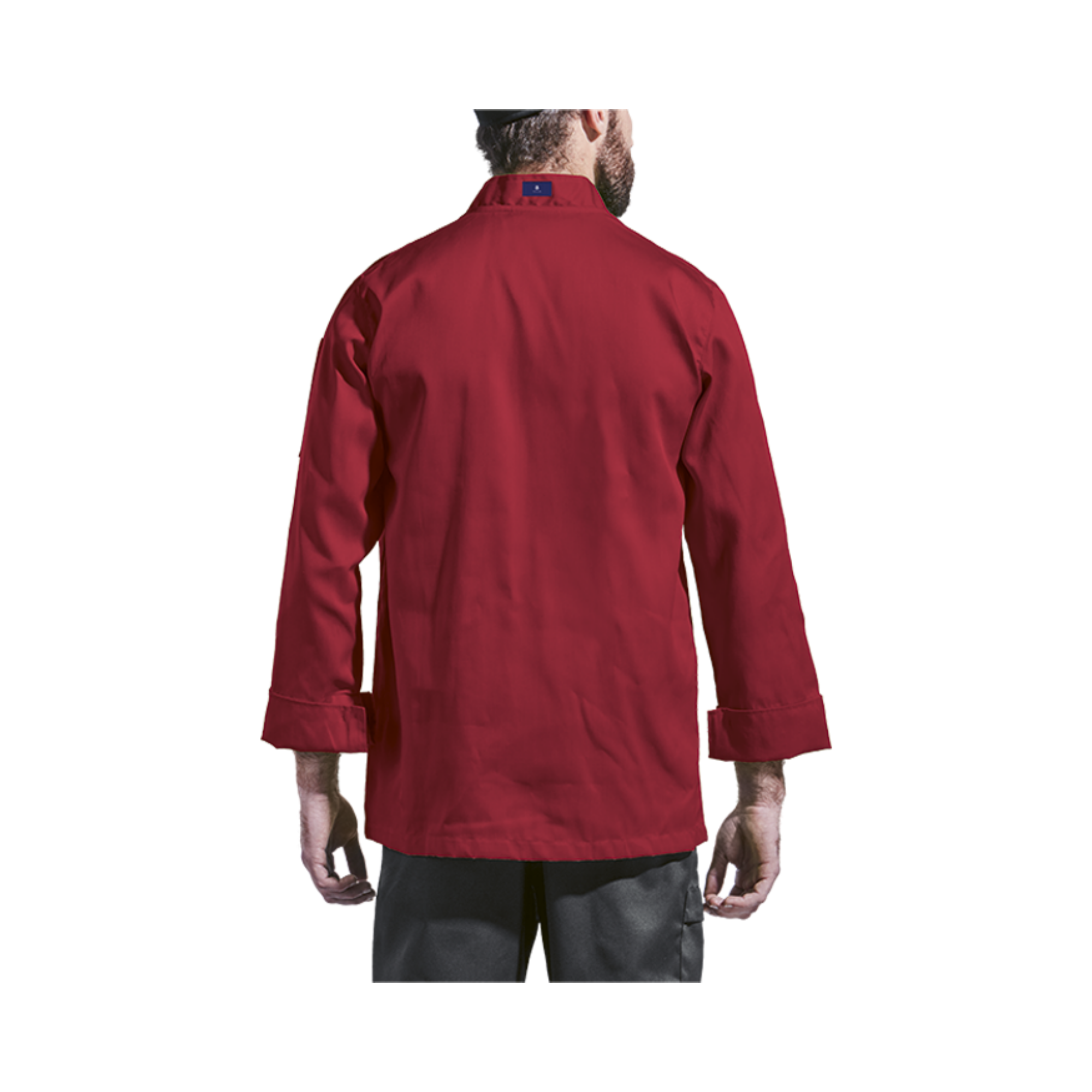 Savona Long Sleeve Chef Jacket Mens - Image 2