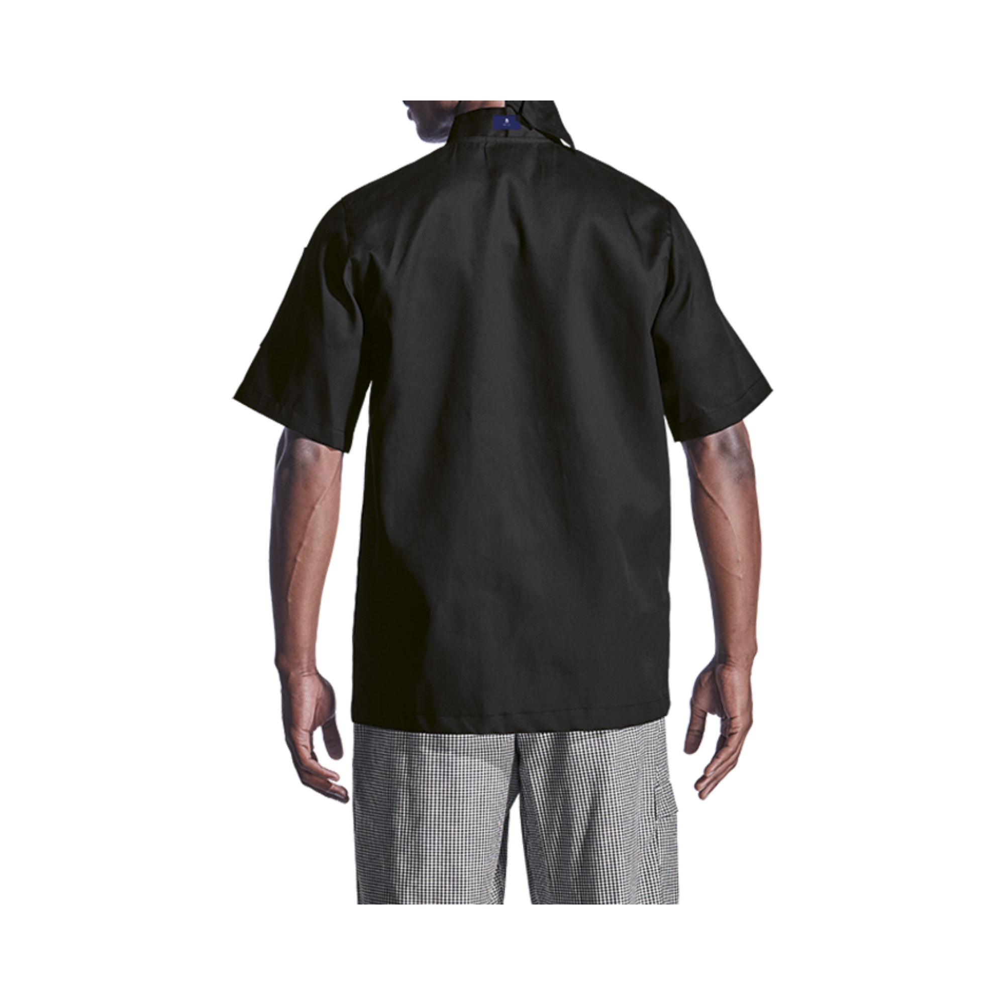 Savona Short Sleeve Chef Jacket Mens - Image 2