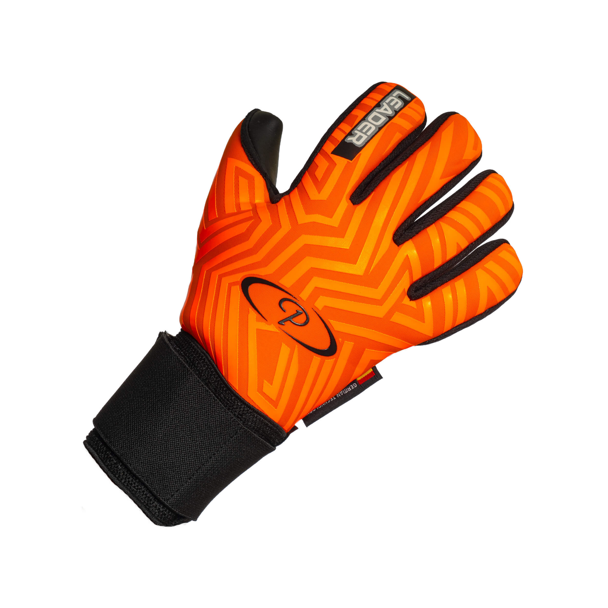 Premier Sports Leader Goalkeeper Glove – Orange - Image 2