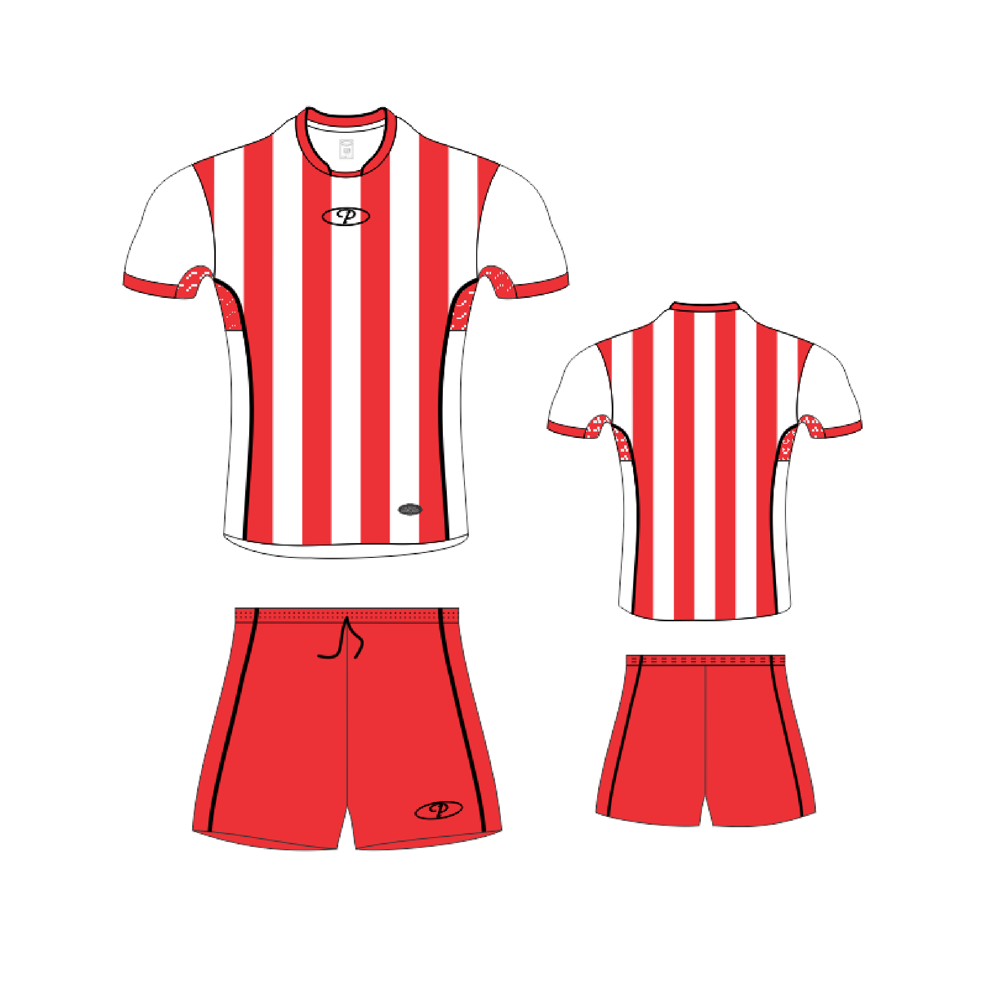RED | WHITE STRIPES