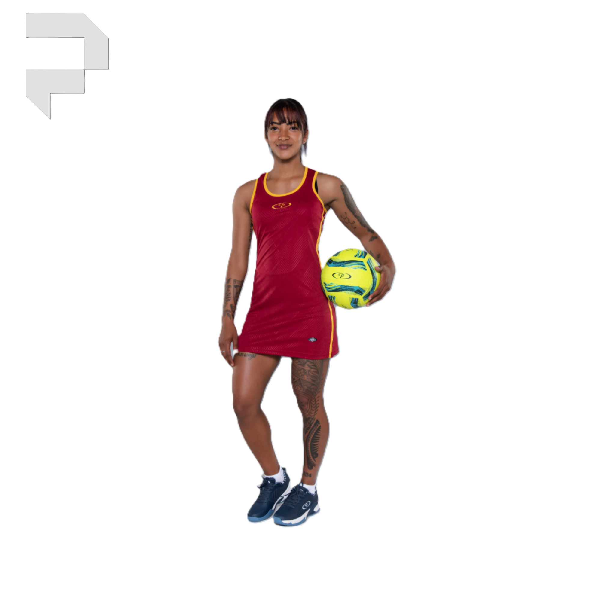 Youth Celtic Embossed Netball Dresses - Image 18
