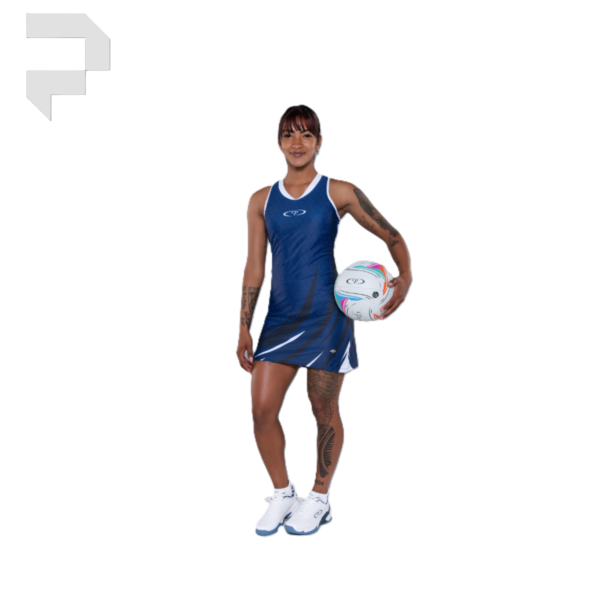 Ladies Jaguar Sublimated Netball Dresses - Image 12