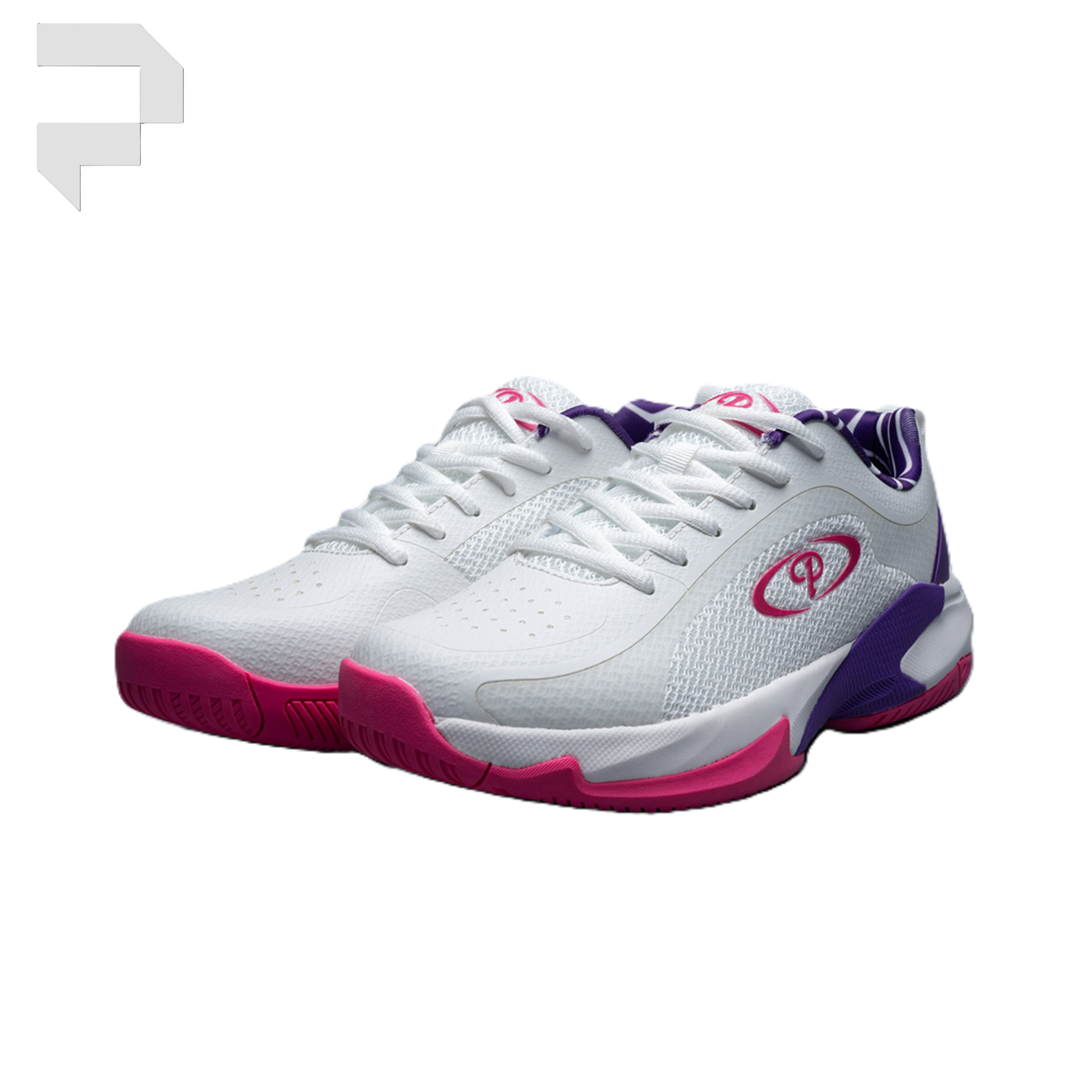 Court-X Control Shoes White/Pink - Image 3