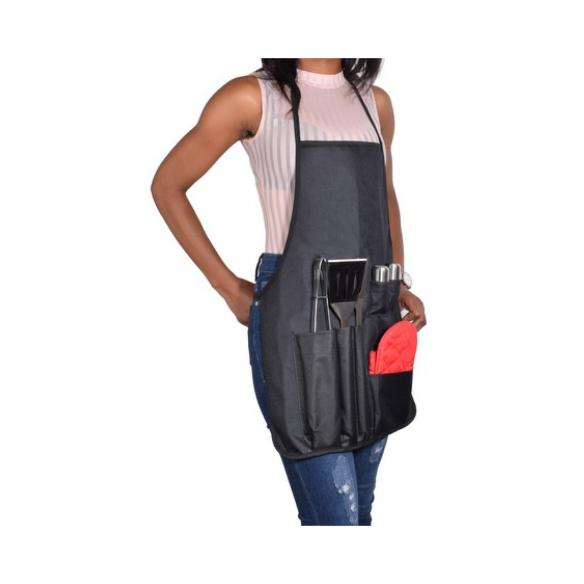 Stainless Steel Braai Apron - Image 3