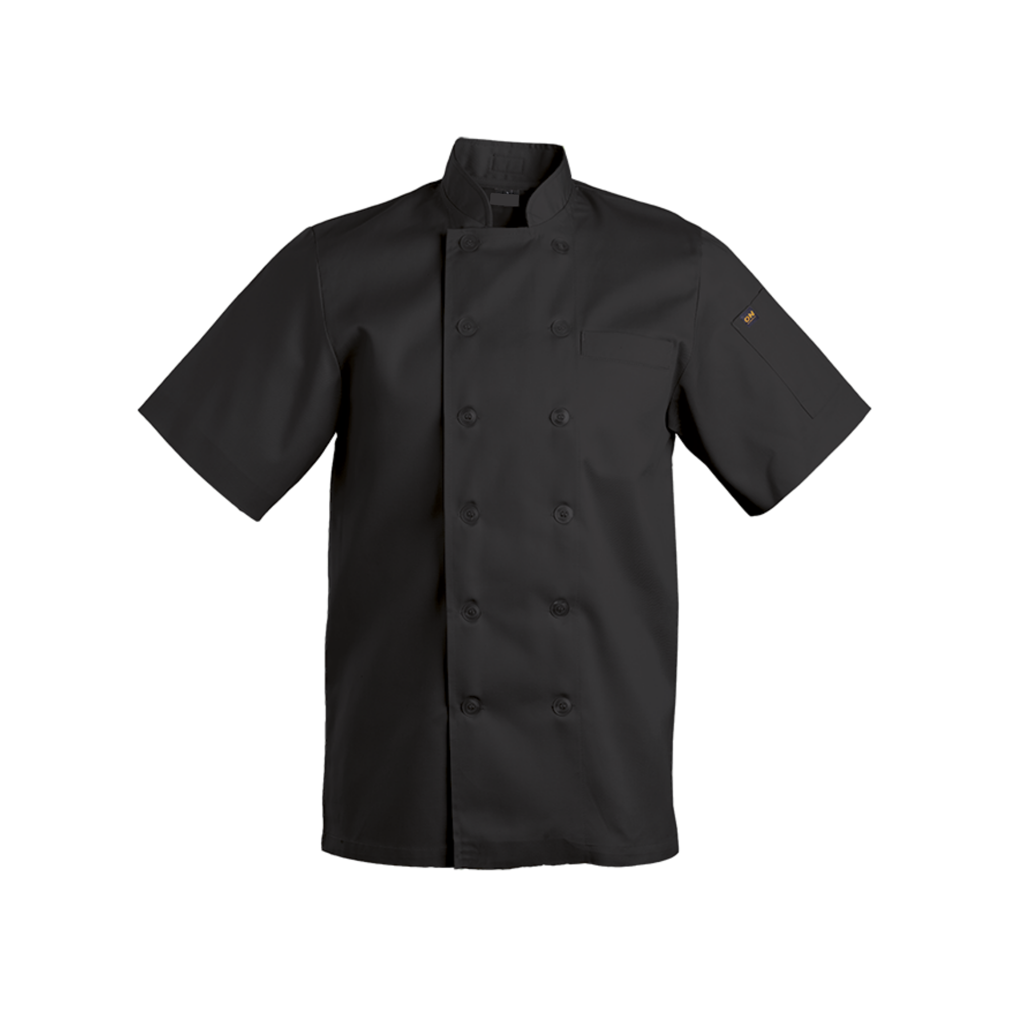 Savona Short Sleeve Chef Jacket Mens - Image 3