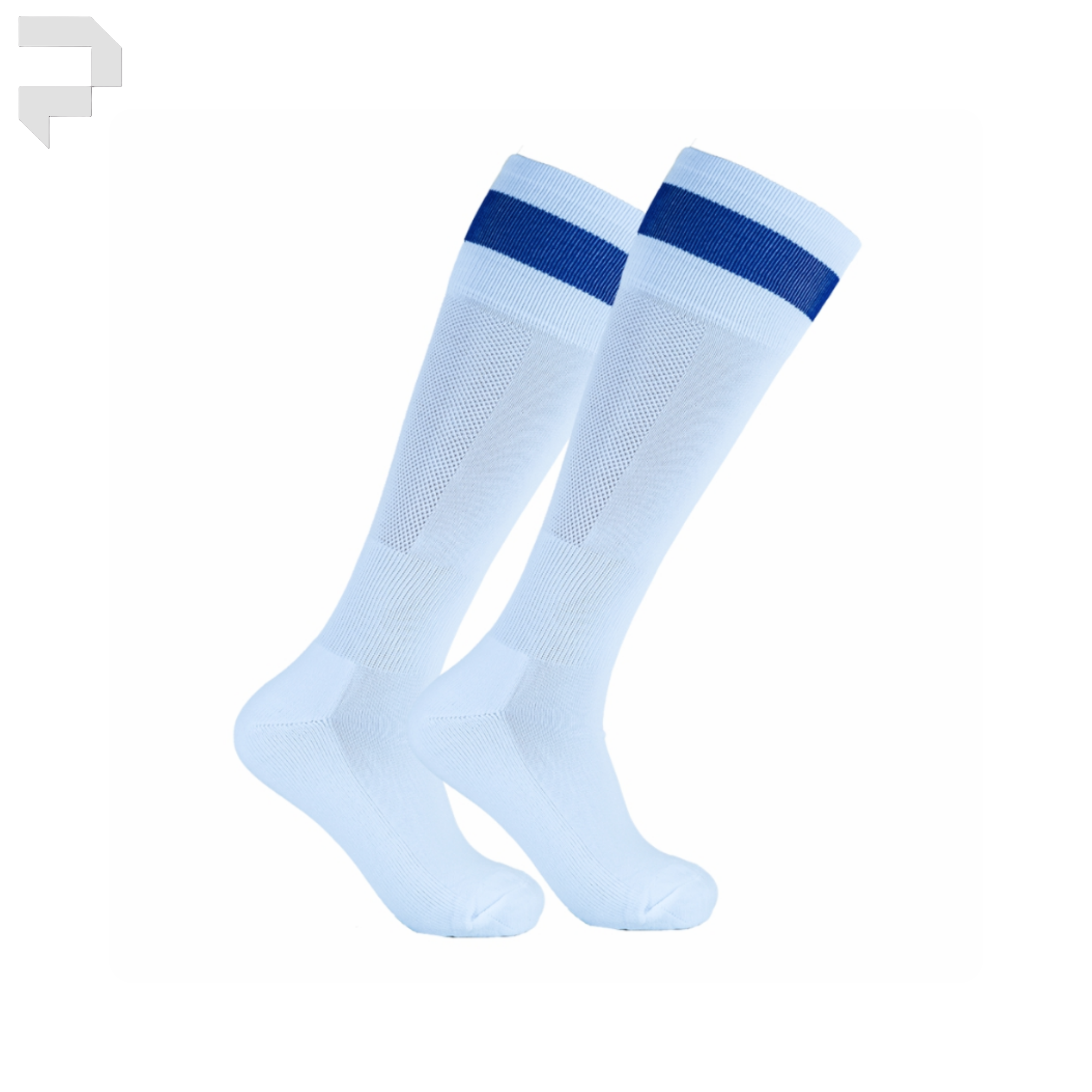 WHITE | ROYAL BLUE