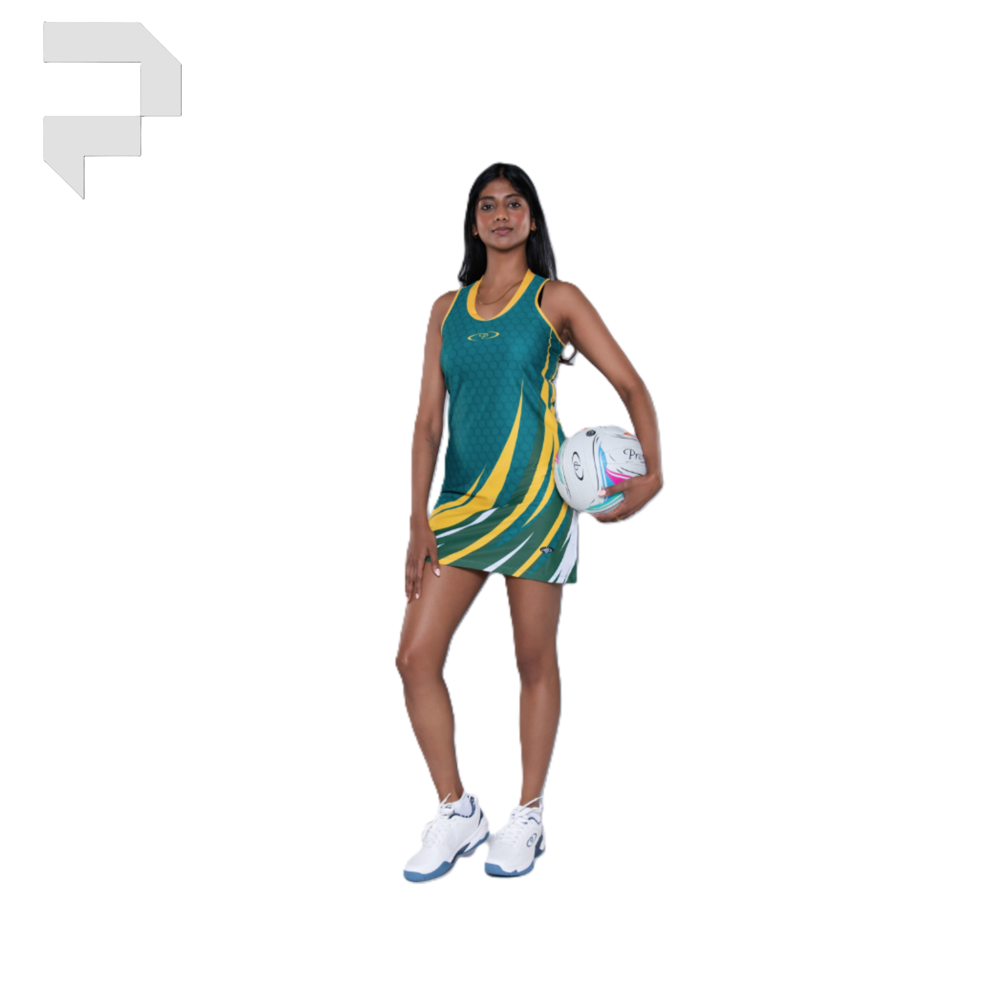 Ladies Jaguar Sublimated Netball Dresses - Image 14