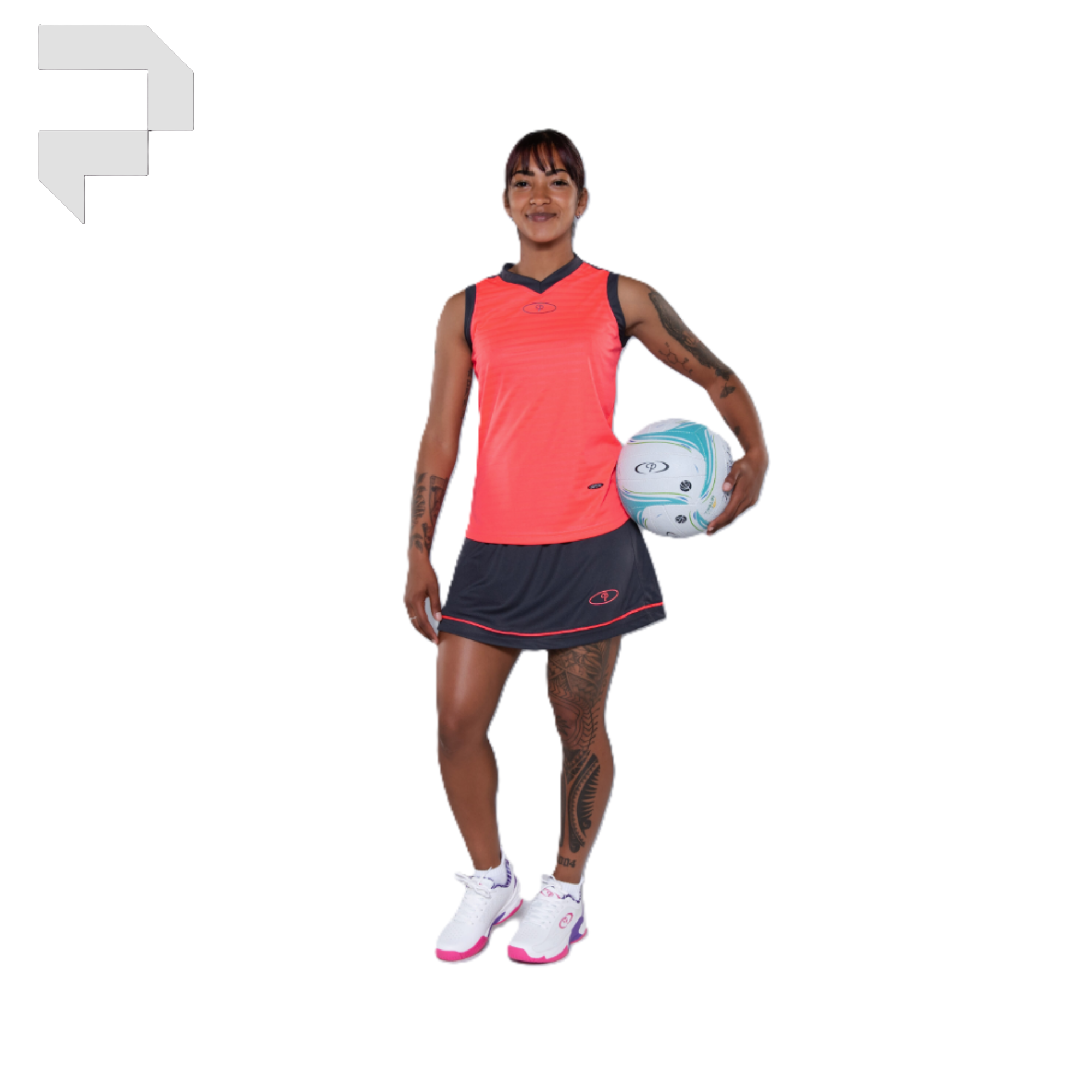 Ladies Brasil Netball Tops and Skirts - Image 10