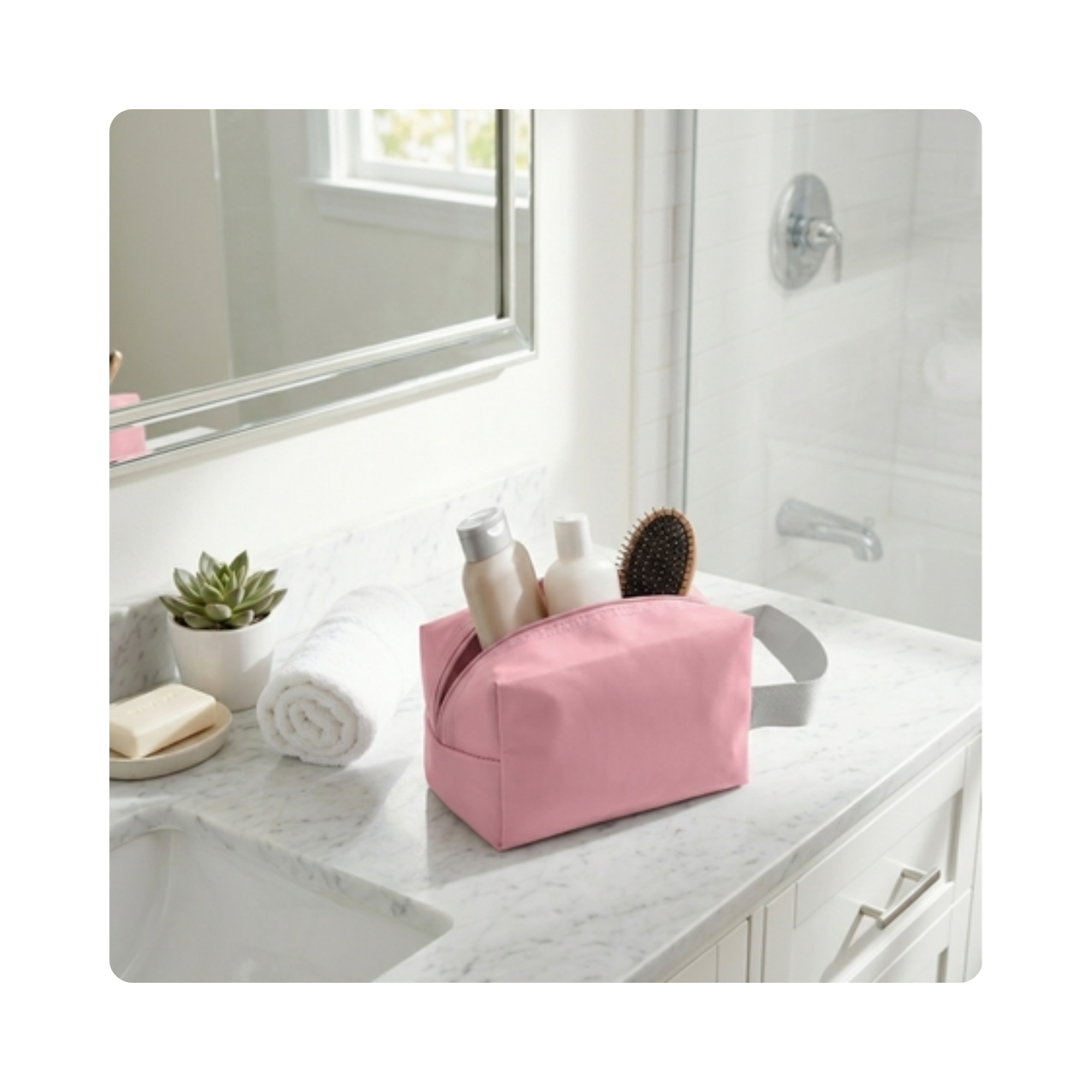 Aqua Skin Cosmetic Bag - Image 5