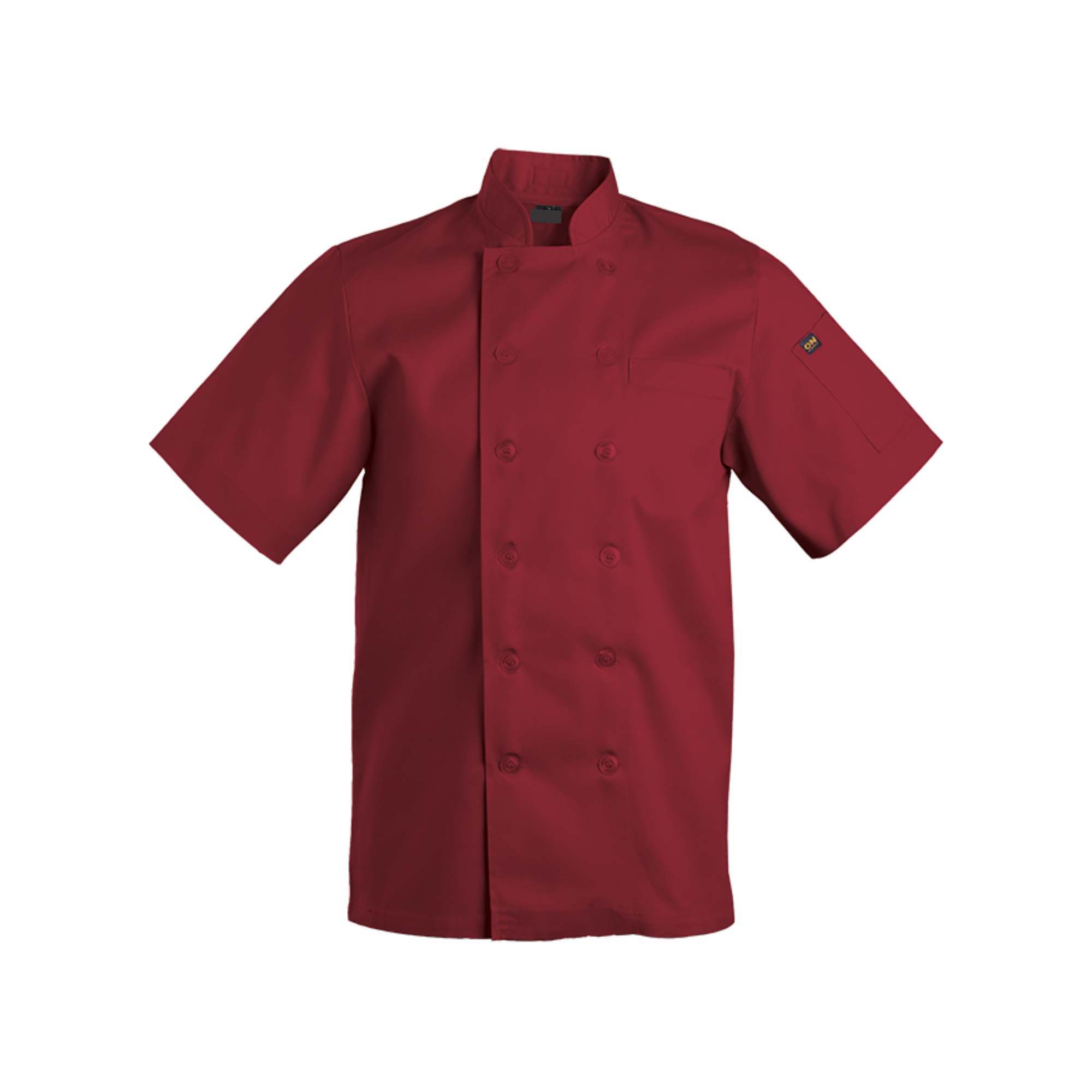 Savona Short Sleeve Chef Jacket Mens - Image 4
