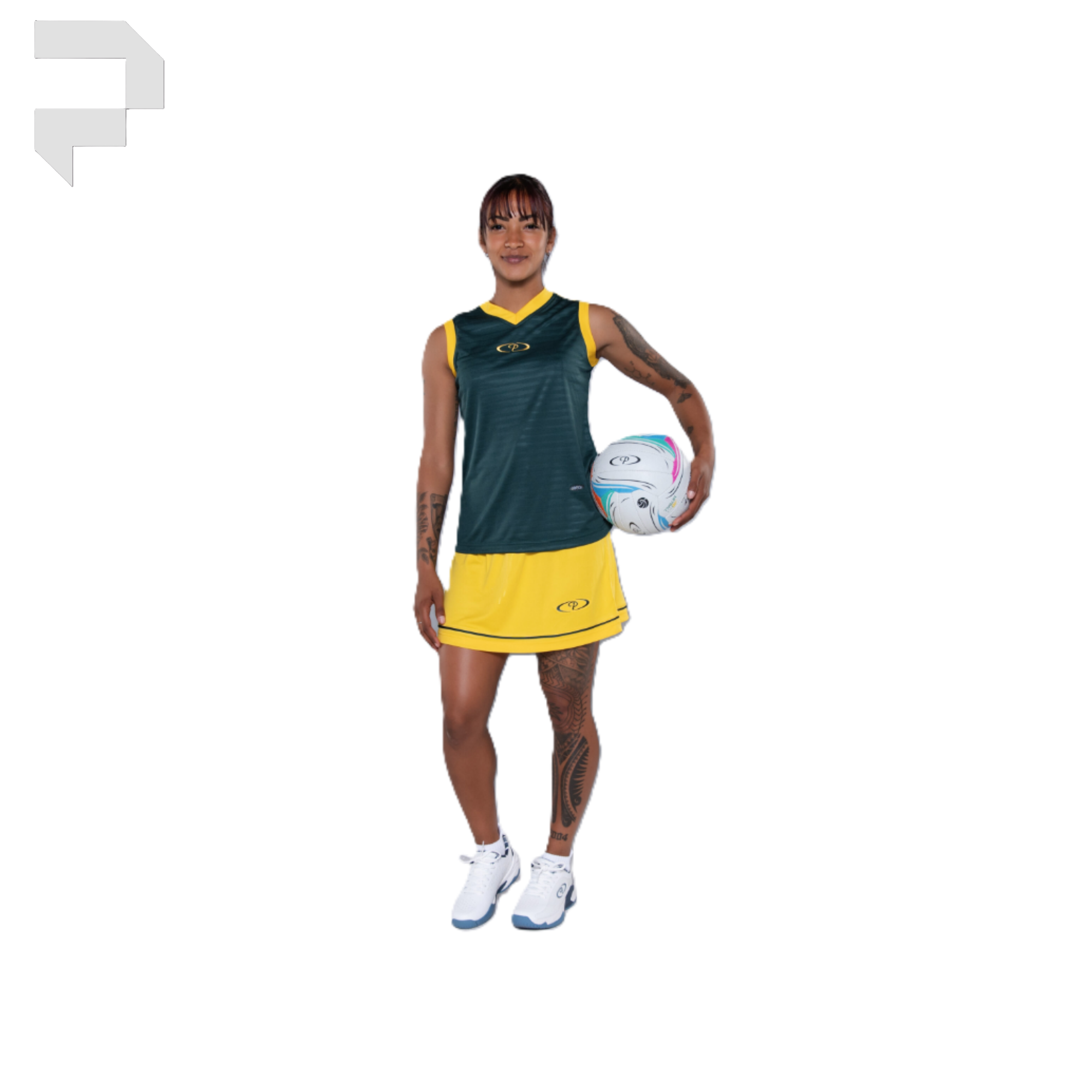 Ladies Brasil Netball Tops and Skirts - Image 2