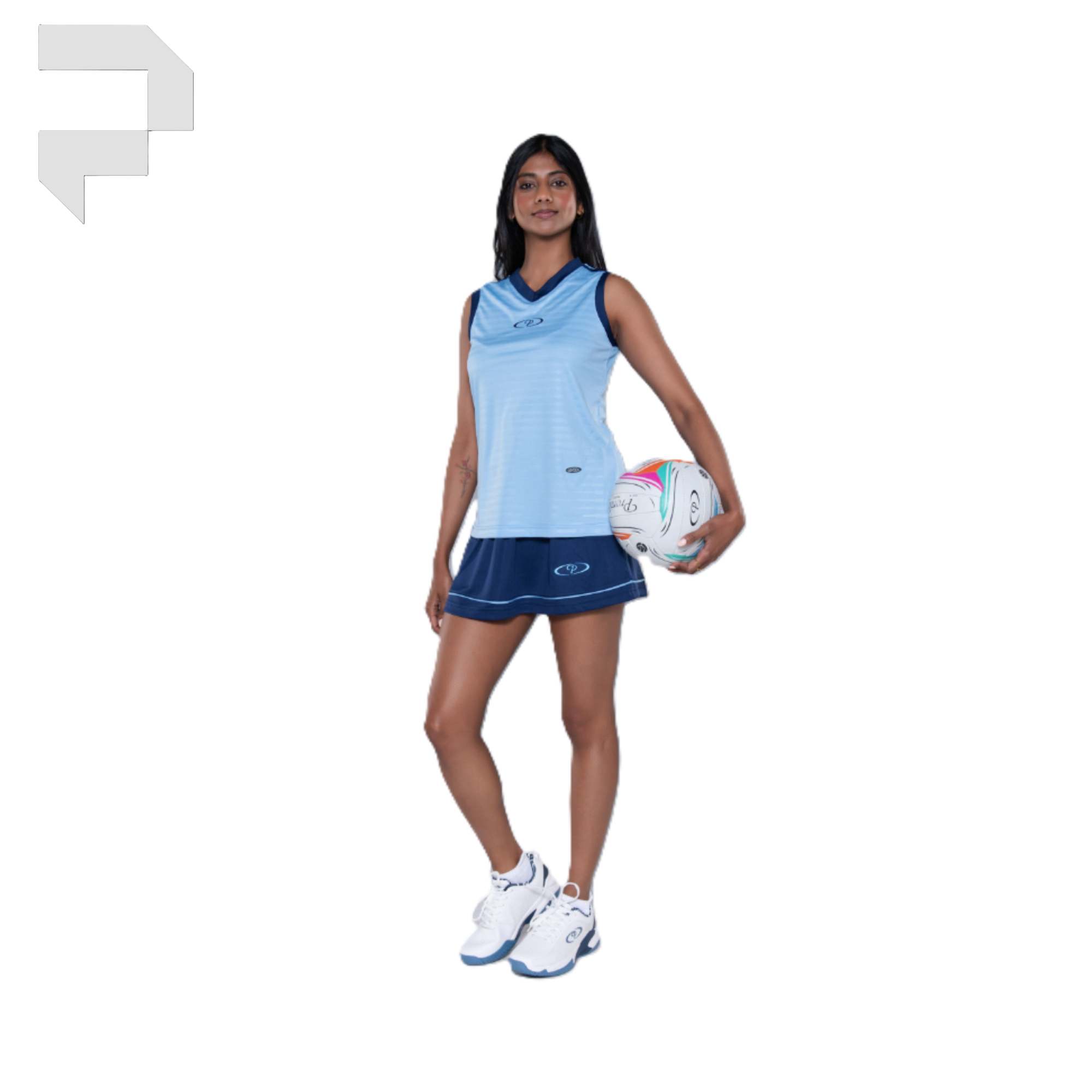 Ladies Brasil Netball Tops and Skirts - Image 13